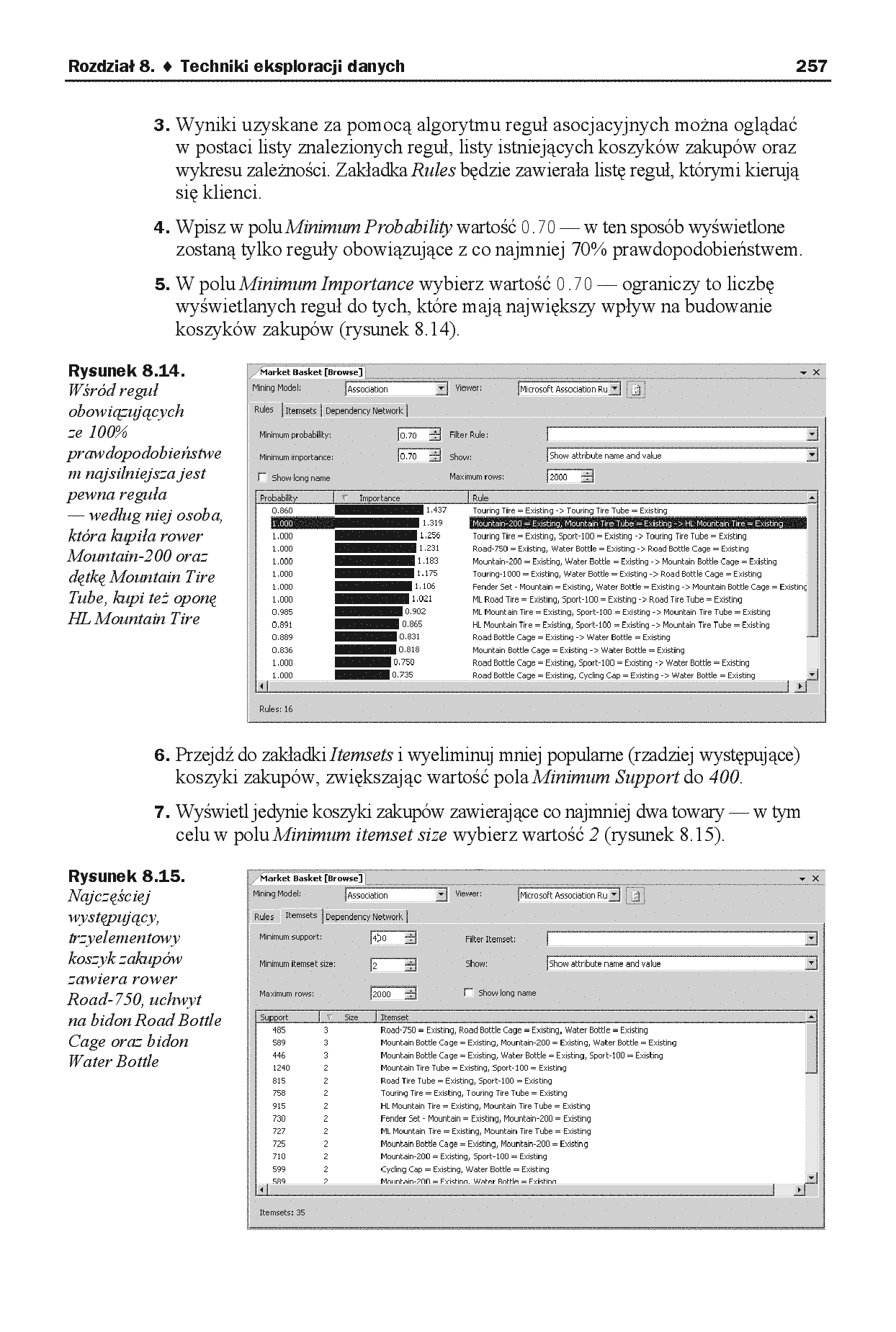 Fragment „Serwer SQL 2008. Usługi biznesowe. Analiza i eksploracja danych” — strona 22 z 29