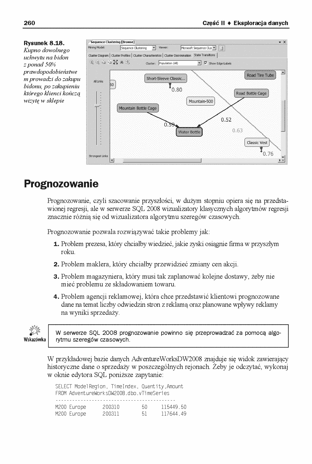 Fragment „Serwer SQL 2008. Usługi biznesowe. Analiza i eksploracja danych” — strona 25 z 29