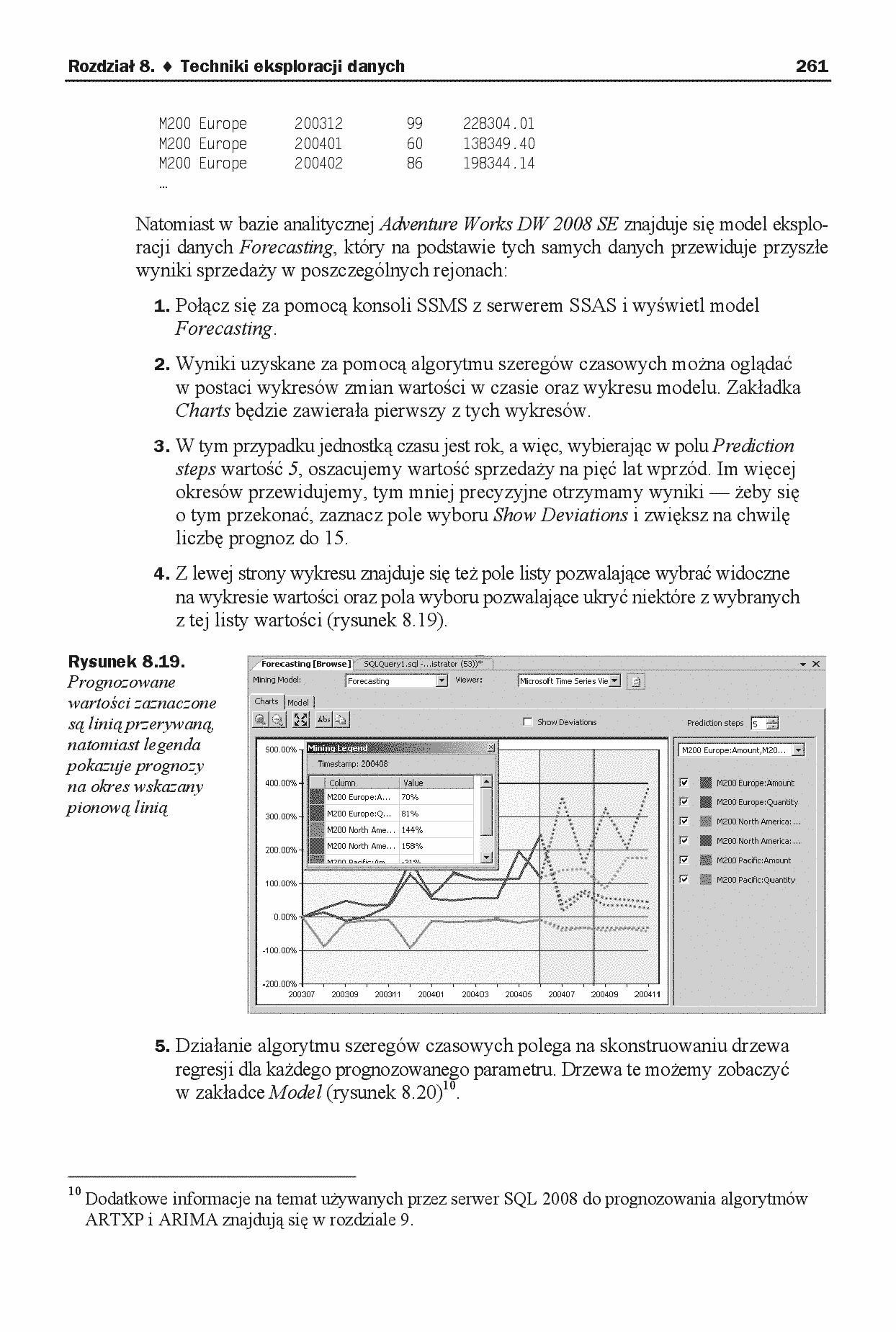 Fragment „Serwer SQL 2008. Usługi biznesowe. Analiza i eksploracja danych” — strona 26 z 29