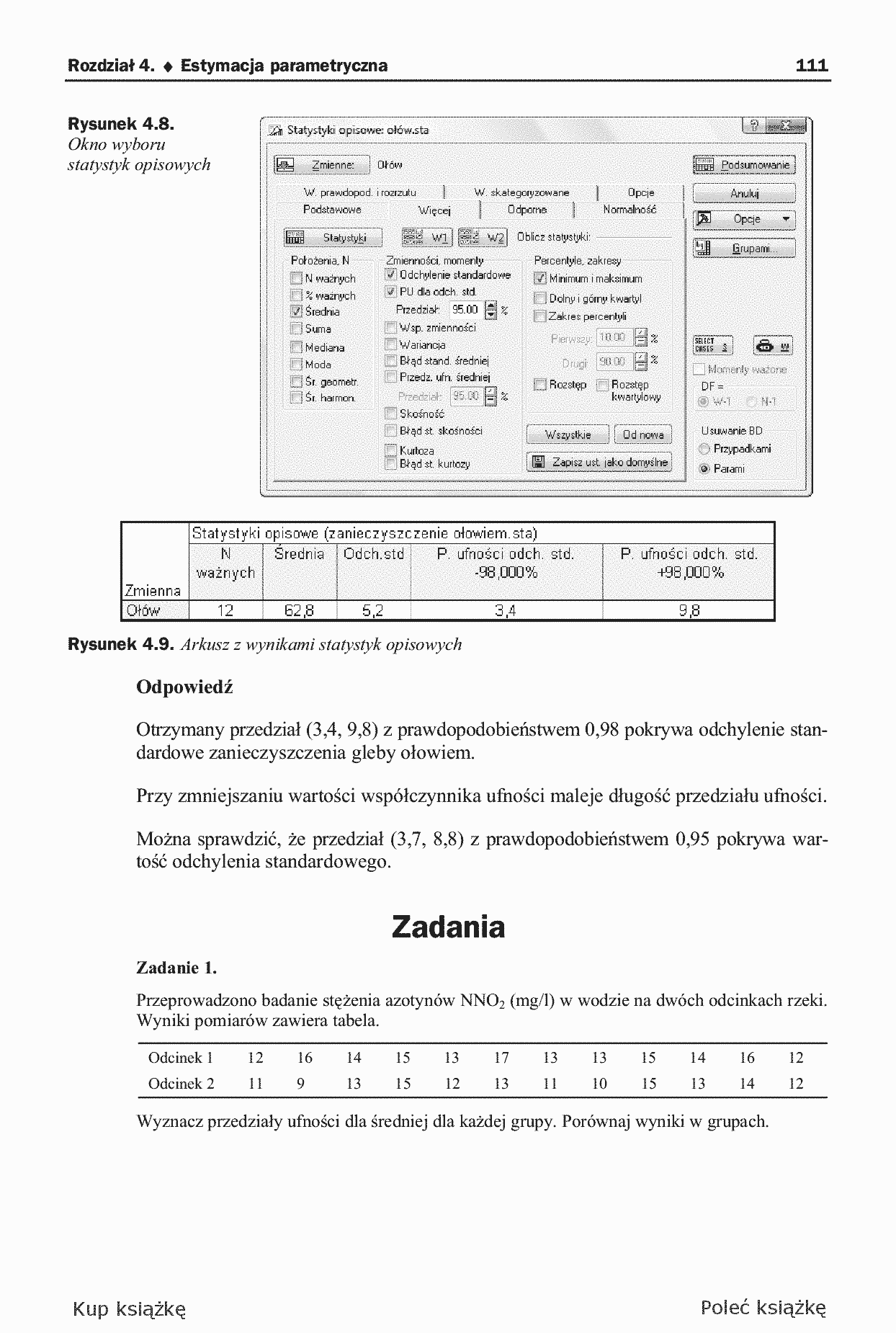 Fragment „Statystyka z programem Statistica” — strona 15 z 24