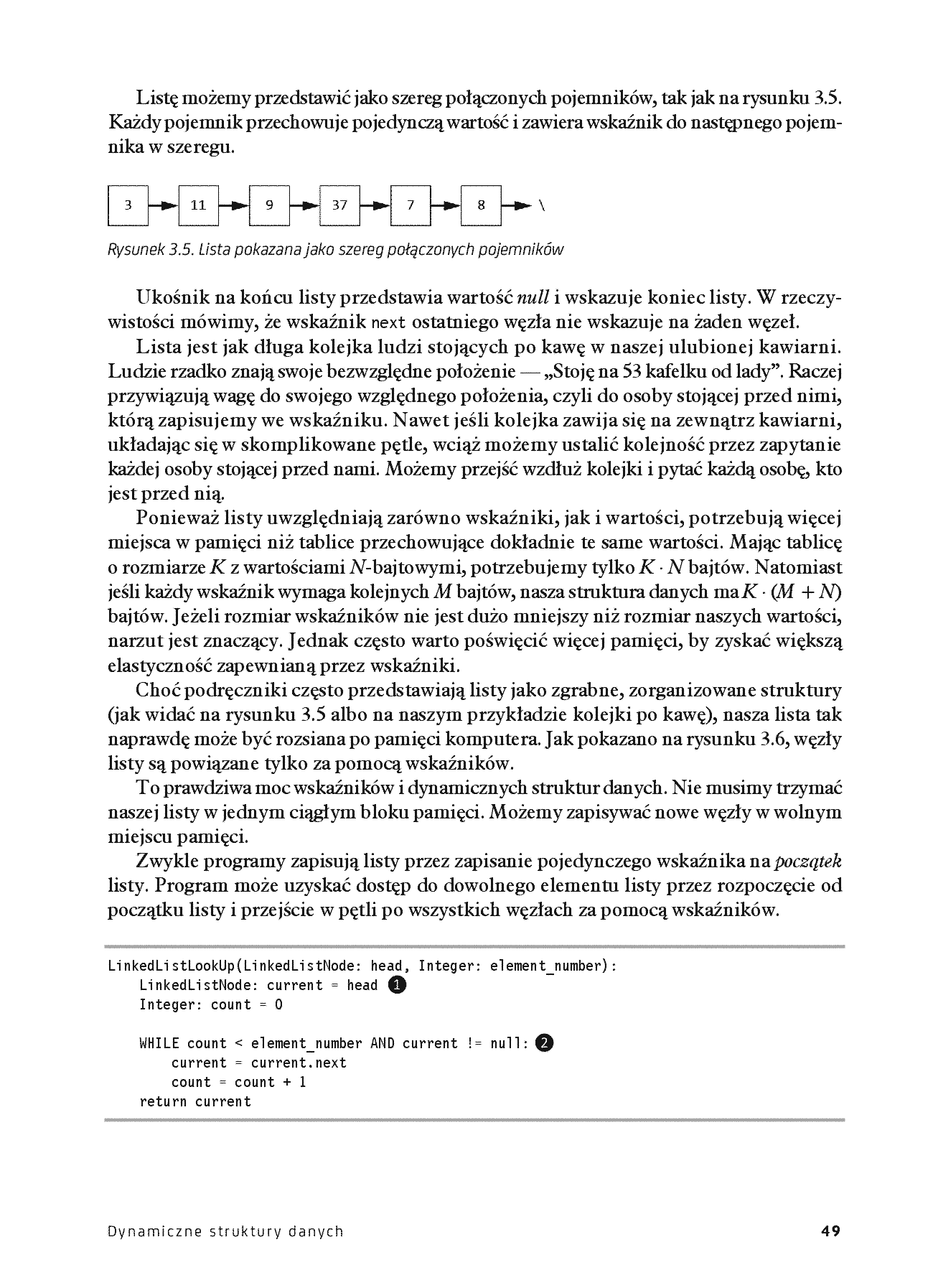 Fragment „Struktury danych z przymrużeniem oka. Zabawna przygoda z przykładami pachnącymi kawą” — strona 15 z 26