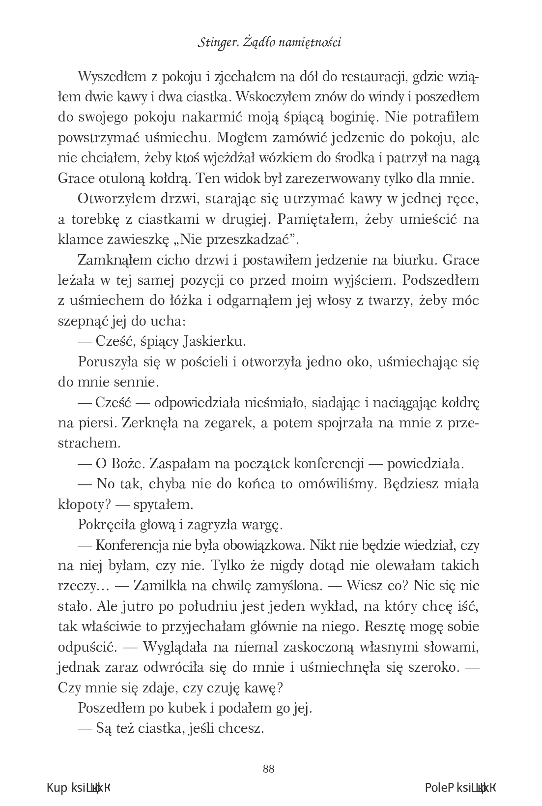 Fragment „Stinger. Żądło namiętności” — strona 6 z 20