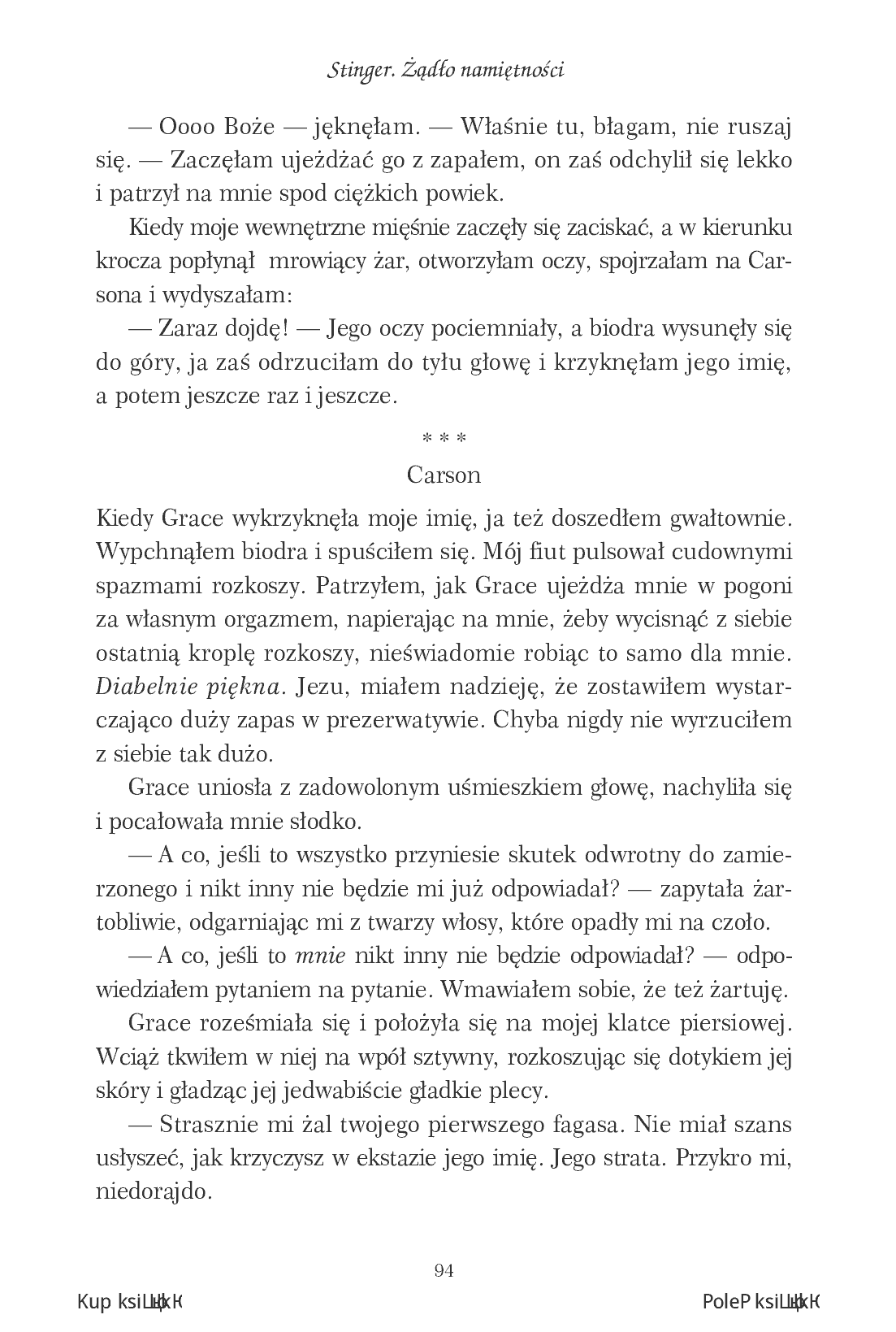 Fragment „Stinger. Żądło namiętności” — strona 12 z 20