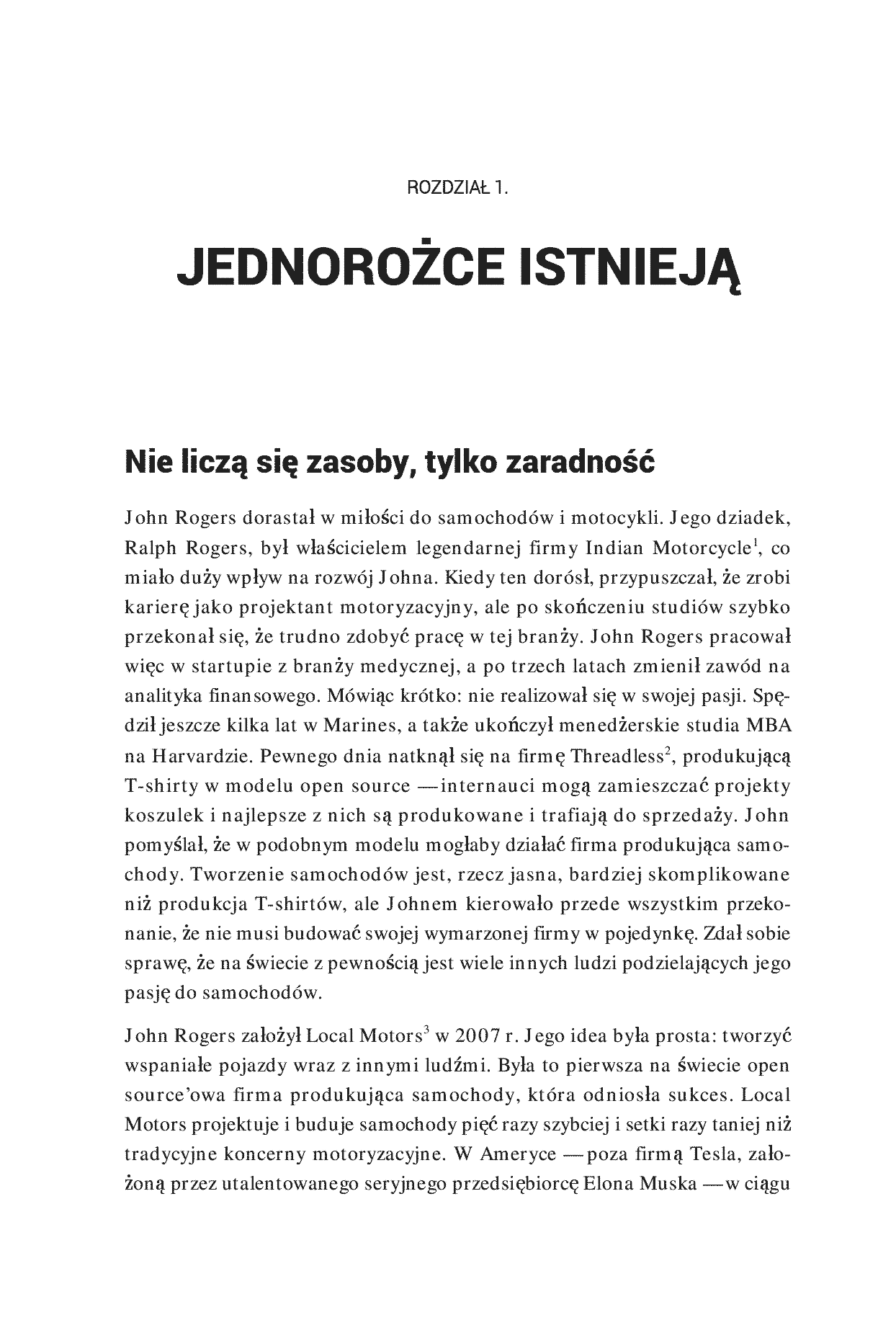 Fragment „Stwórz jednorożca. Od idei po startup wart miliony. Wydanie II rozszerzone” — strona 6 z 22