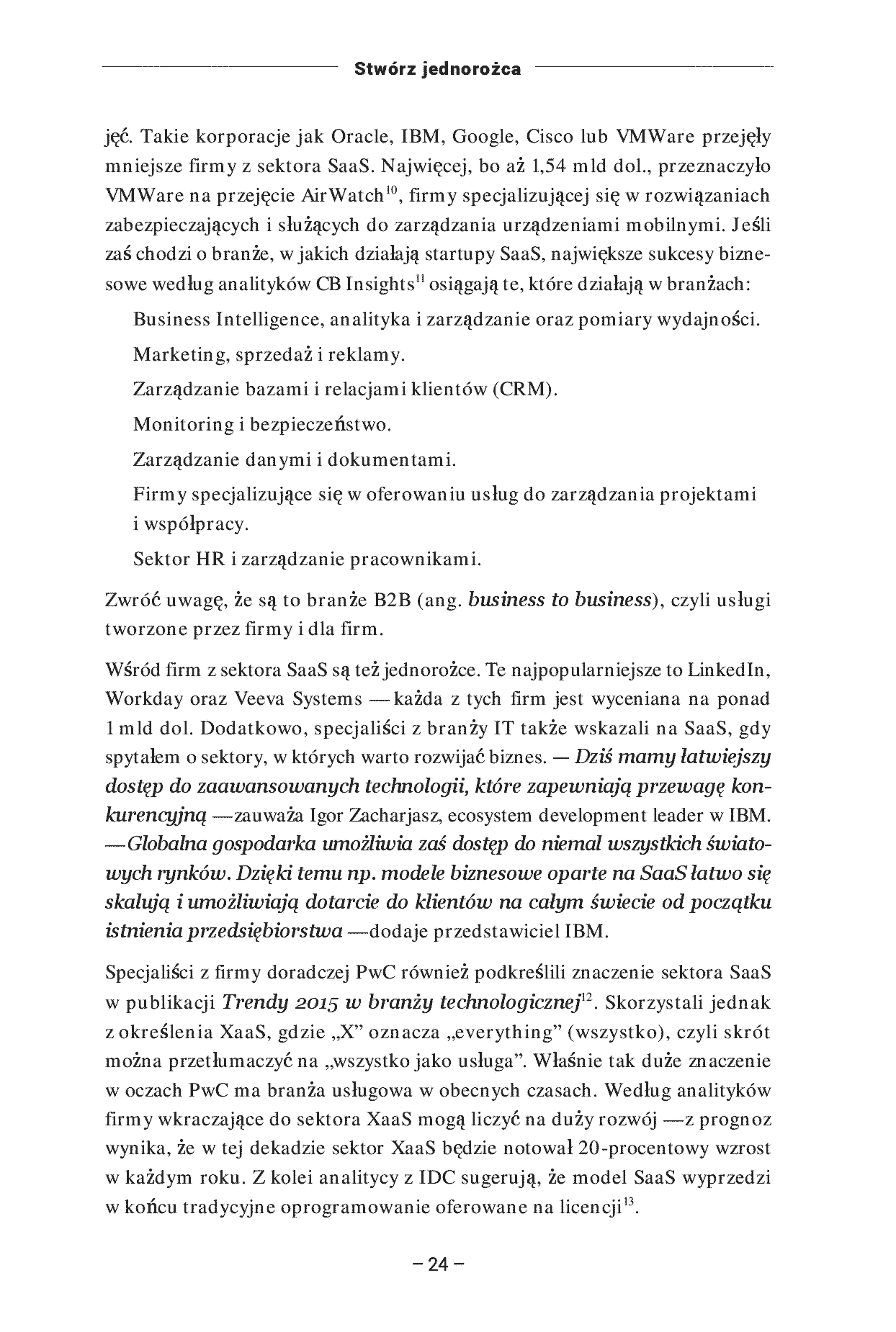 Fragment „Stwórz jednorożca. Od idei po startup wart miliony. Wydanie II rozszerzone” — strona 15 z 22