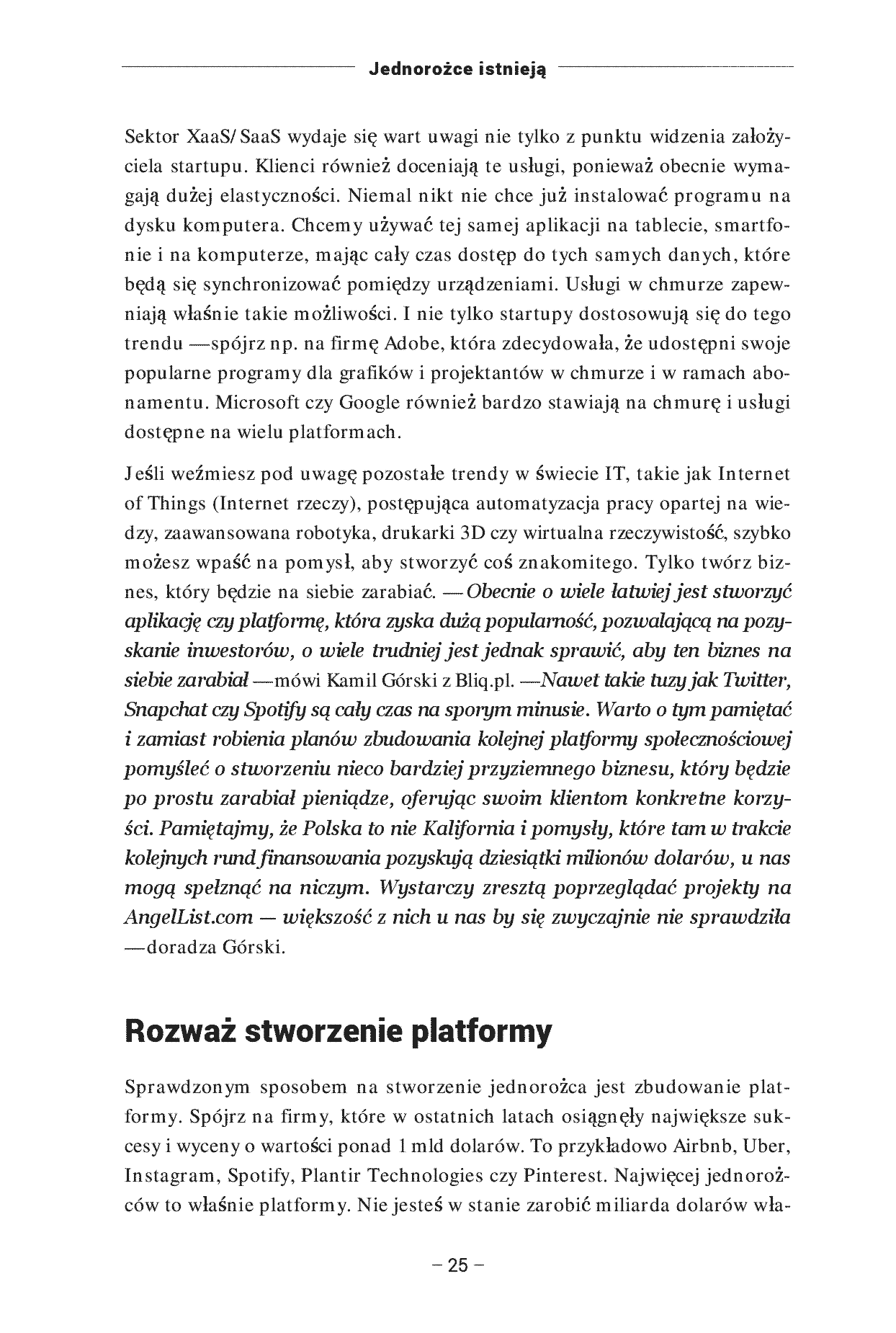 Fragment „Stwórz jednorożca. Od idei po startup wart miliony. Wydanie II rozszerzone” — strona 16 z 22