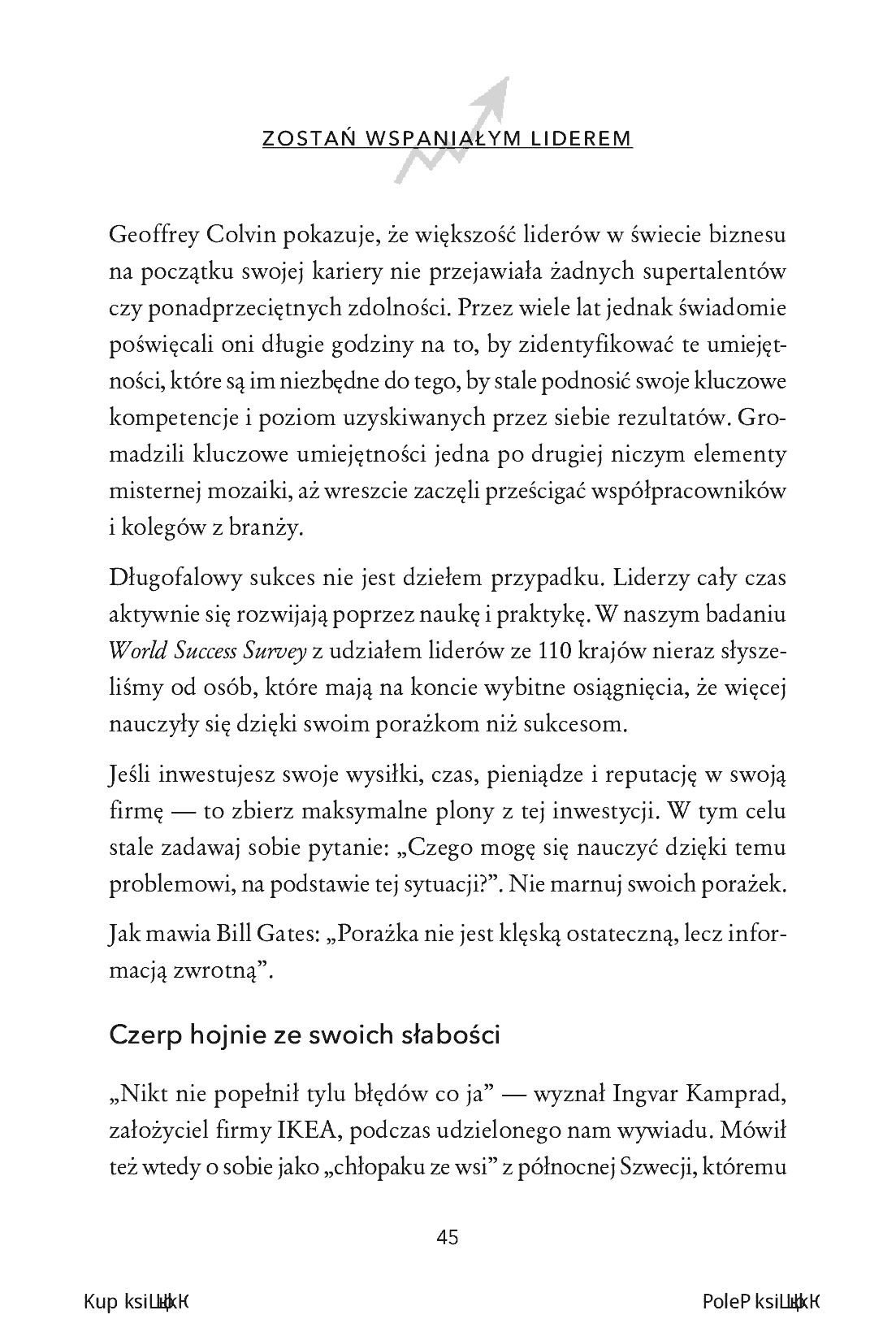 Fragment „Stwórz teraz wspaniałą firmę! Siedem etapów na drodze do wysokich zysków” — strona 23 z 30