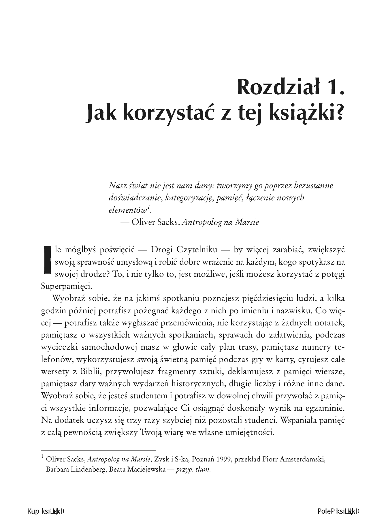 Fragment „Superpamięć. Trening z Kevinem Trudeau” — strona 5 z 24