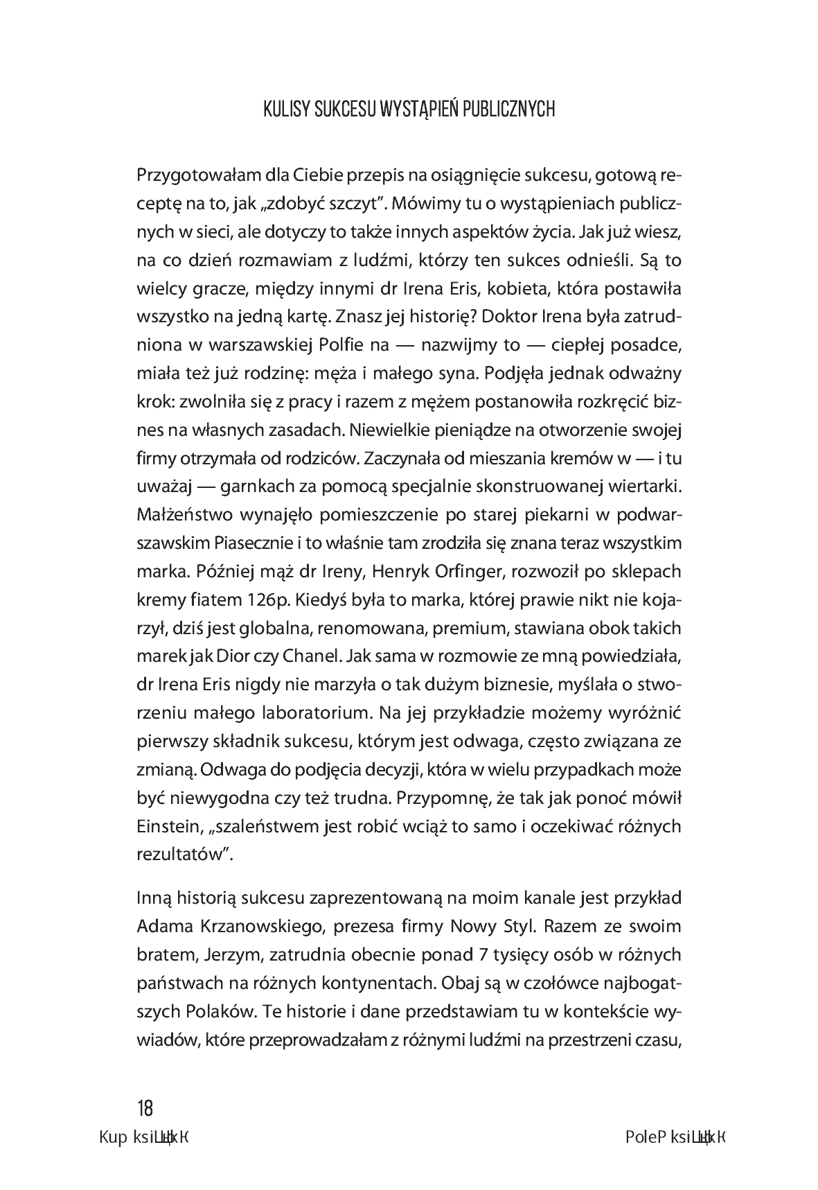 Fragment „Kulisy Sukcesu wystąpień publicznych” — strona 8 z 14