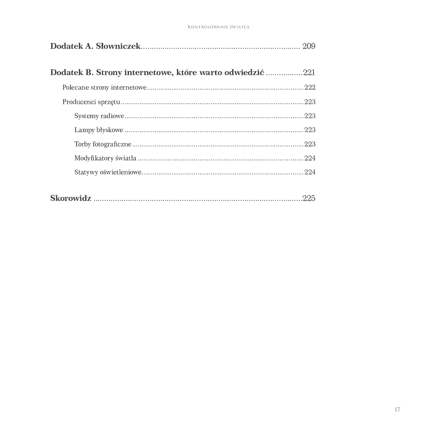 Fragment „Światło, aparat, ujęcie. Kreatywne techniki oświetleniowe” — strona 7 z 30