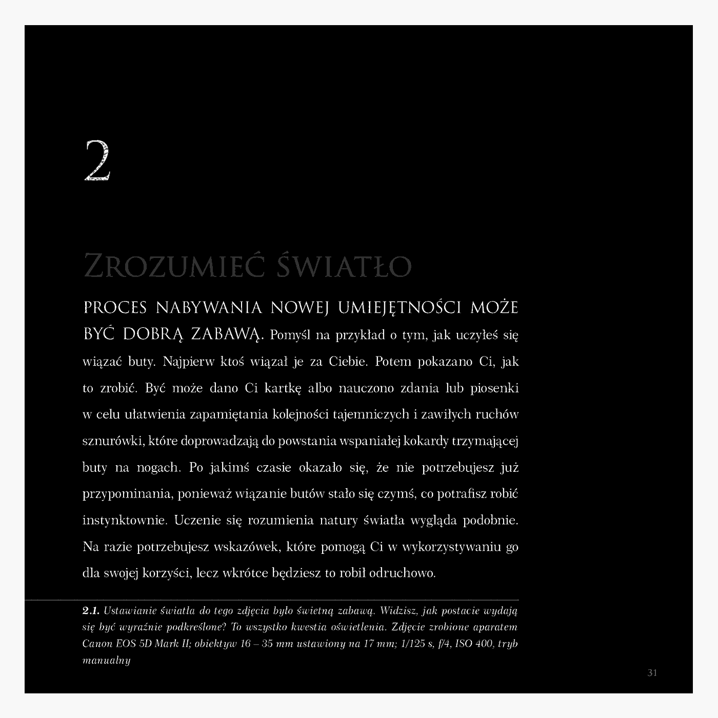 Fragment „Światło, aparat, ujęcie. Kreatywne techniki oświetleniowe” — strona 8 z 30
