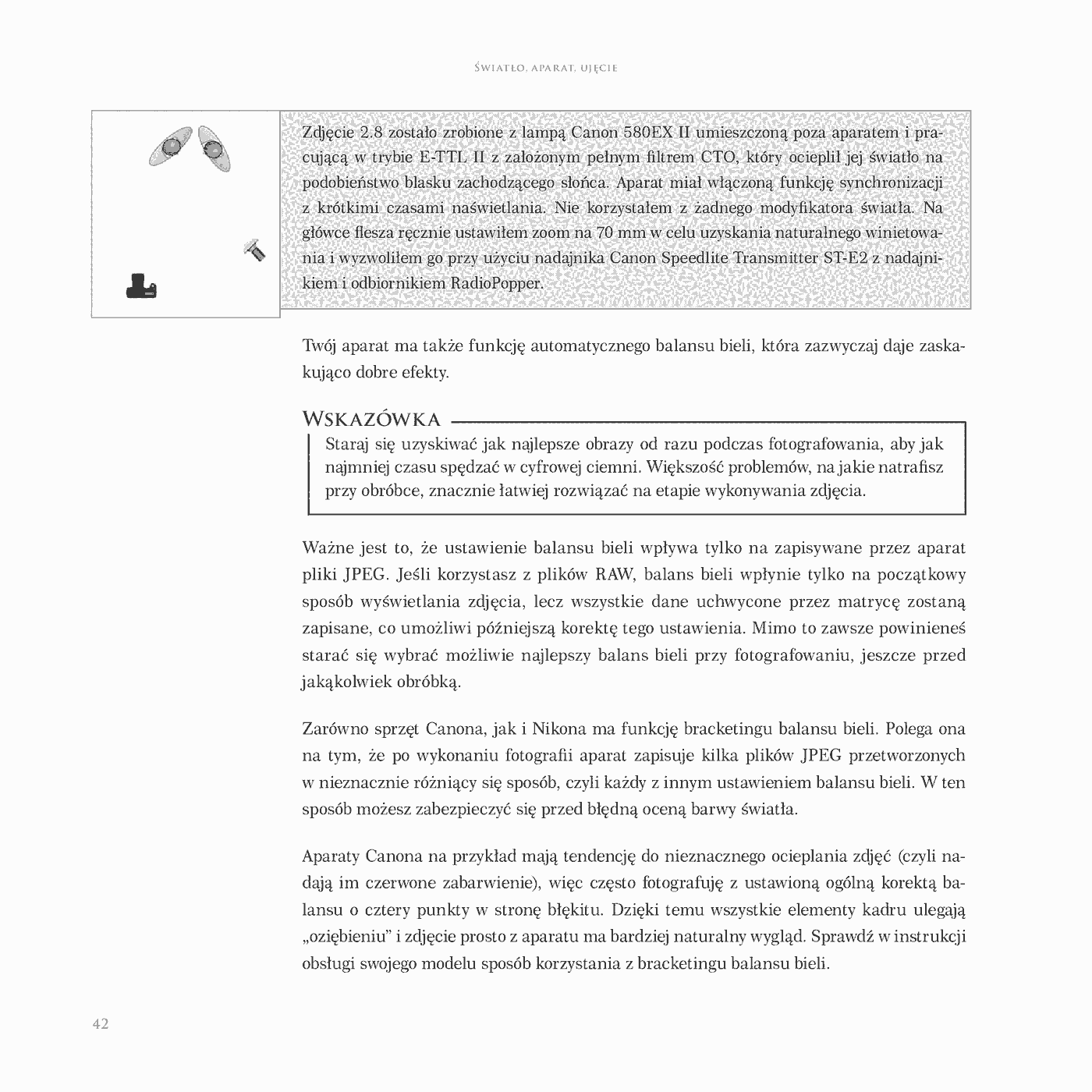 Fragment „Światło, aparat, ujęcie. Kreatywne techniki oświetleniowe” — strona 19 z 30
