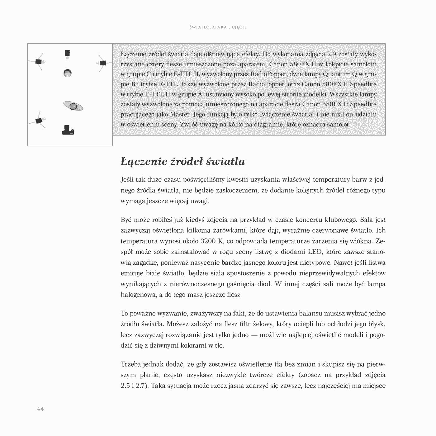 Fragment „Światło, aparat, ujęcie. Kreatywne techniki oświetleniowe” — strona 21 z 30