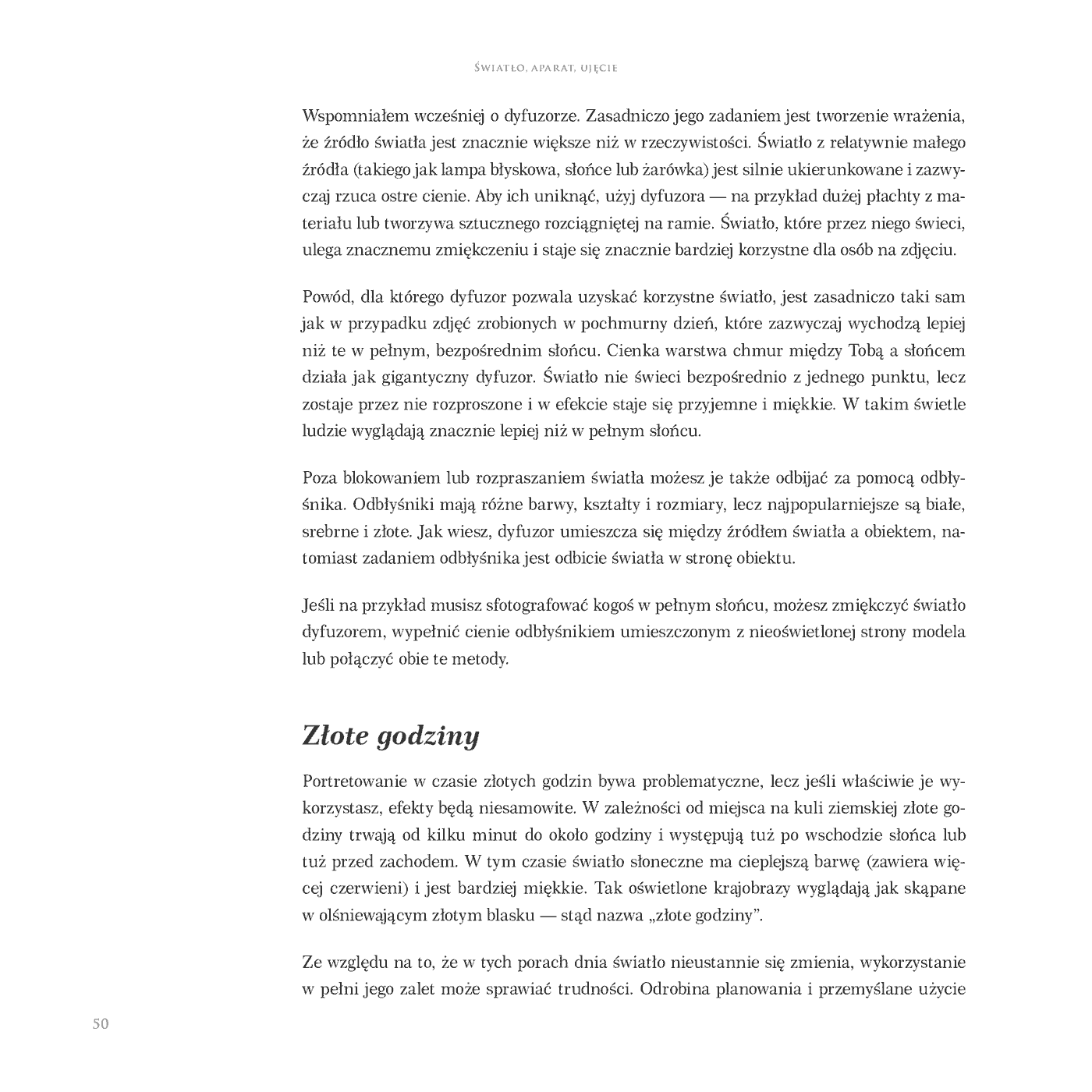 Fragment „Światło, aparat, ujęcie. Kreatywne techniki oświetleniowe” — strona 27 z 30