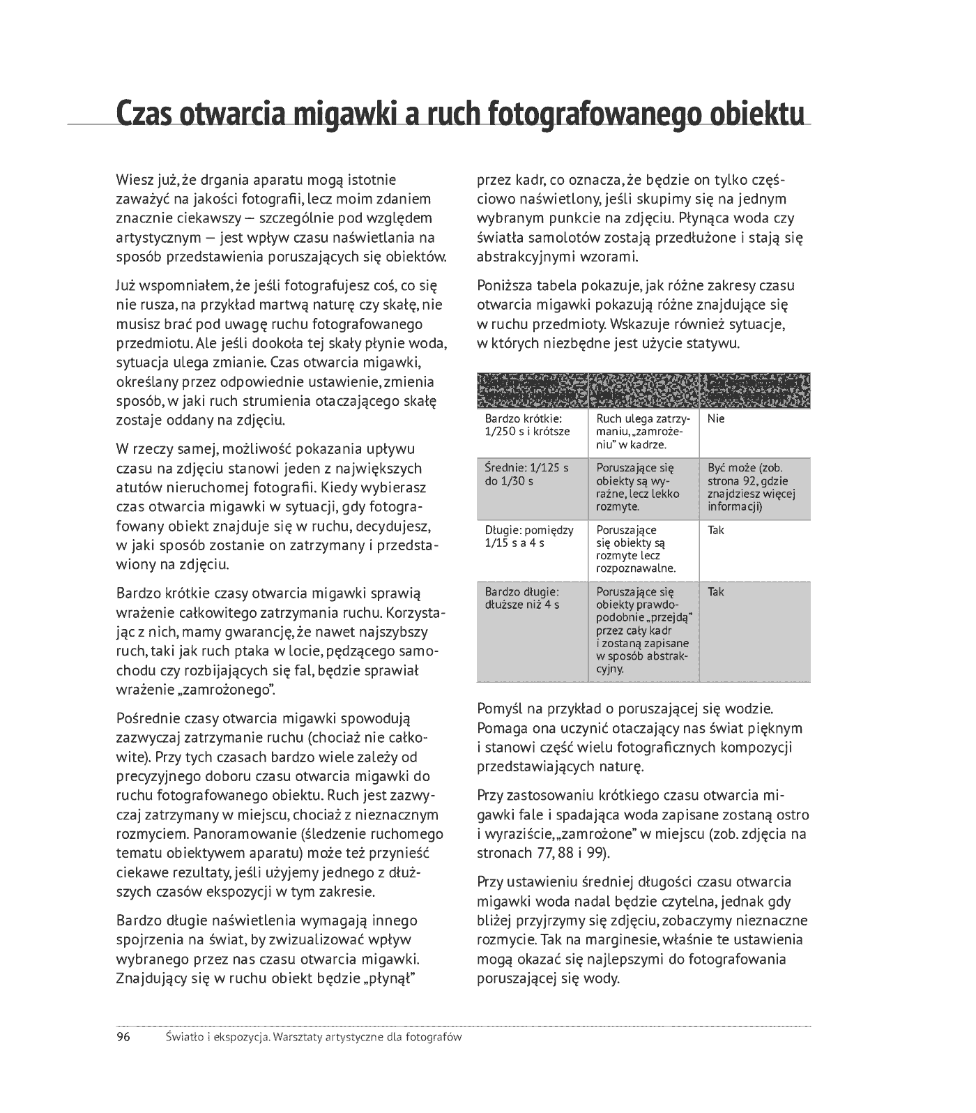 Fragment „Światło i ekspozycja. Warsztaty artystyczne dla fotografów” — strona 15 z 29