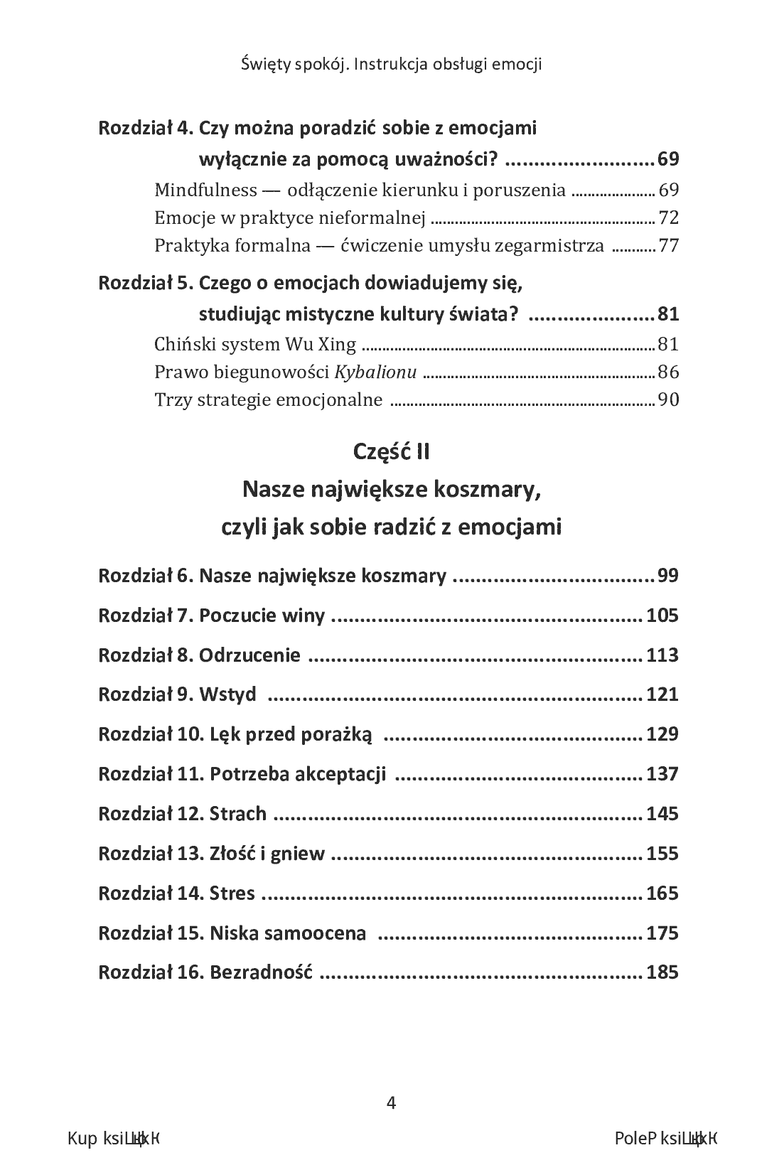 Fragment „Święty spokój. Instrukcja obsługi emocji” — strona 4 z 22