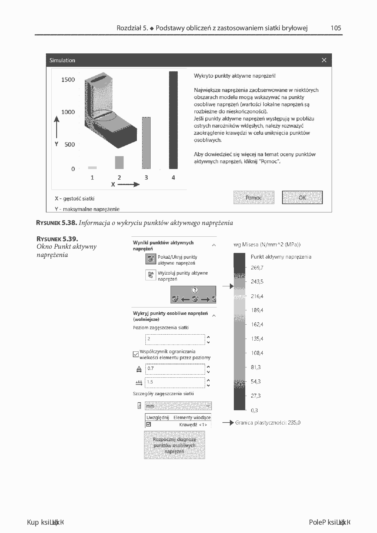 Fragment „SolidWorks Simulation 2020. Statyczna analiza wytrzymałościowa” — strona 23 z 30