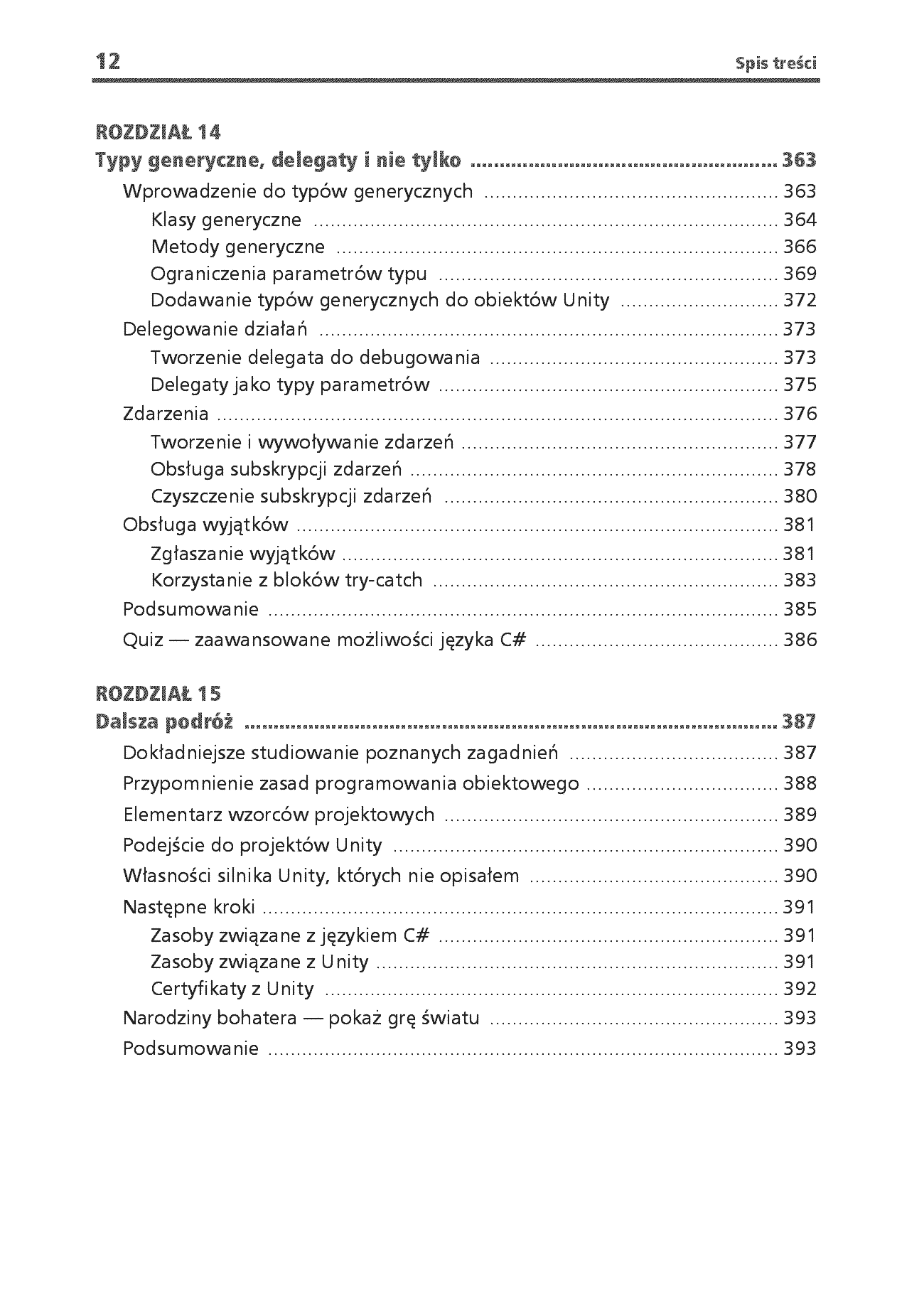 Fragment „Stwórz grę w Unity, a nauczysz się programowania w C#! Pisanie kodu, które sprawia radość. Wydanie VIII” — strona 10 z 30