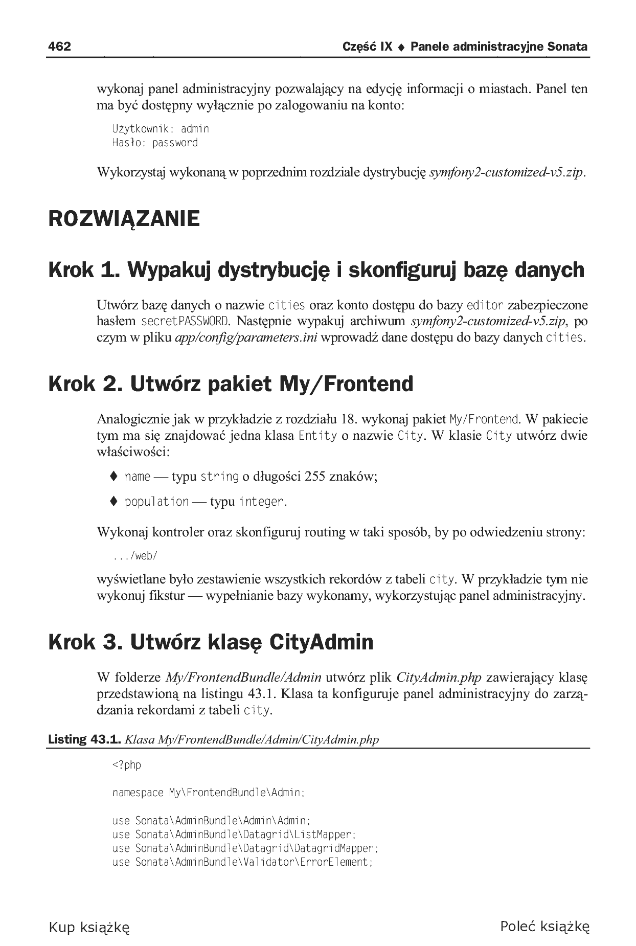 Fragment „Symfony 2 od podstaw” — strona 14 z 26