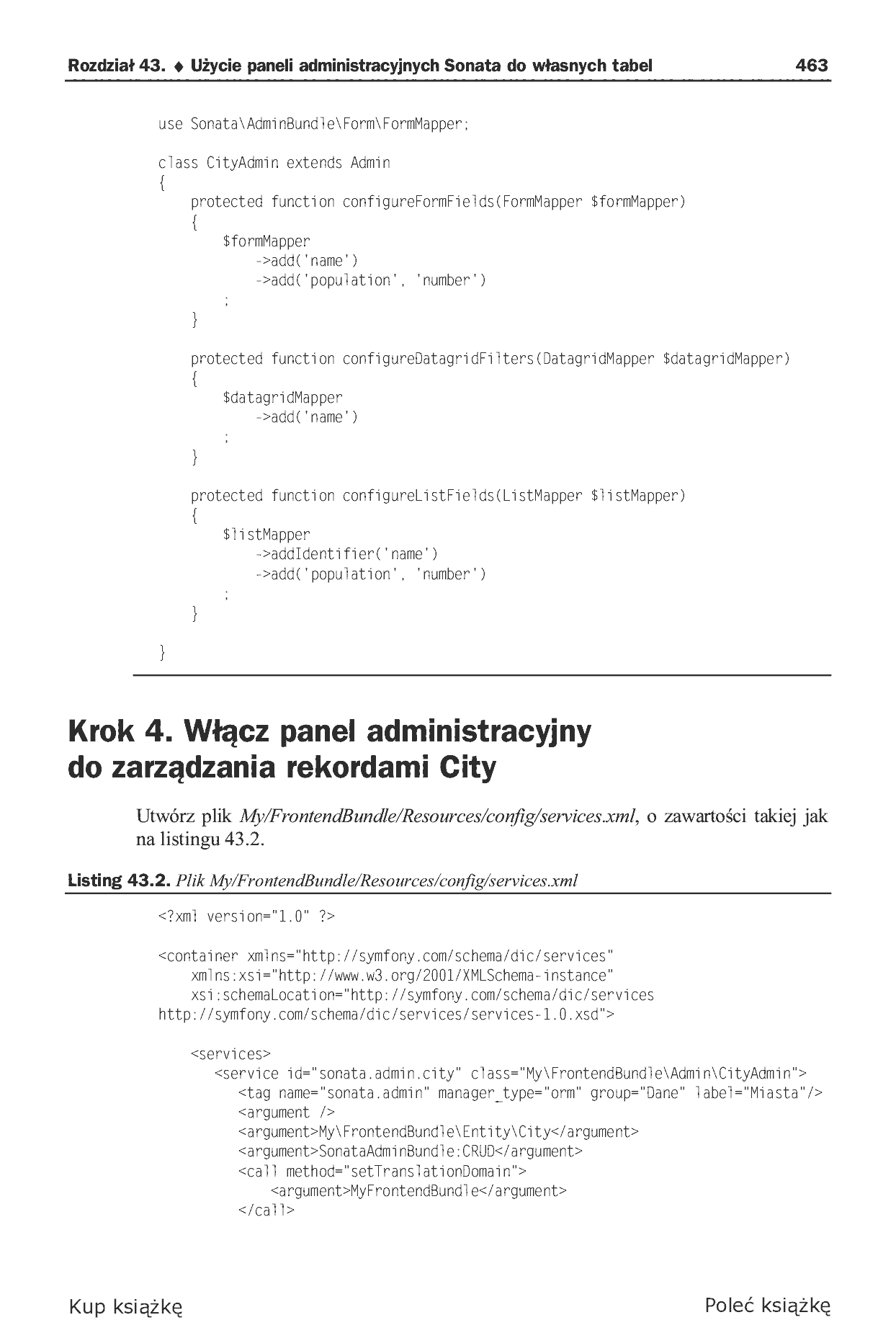 Fragment „Symfony 2 od podstaw” — strona 15 z 26
