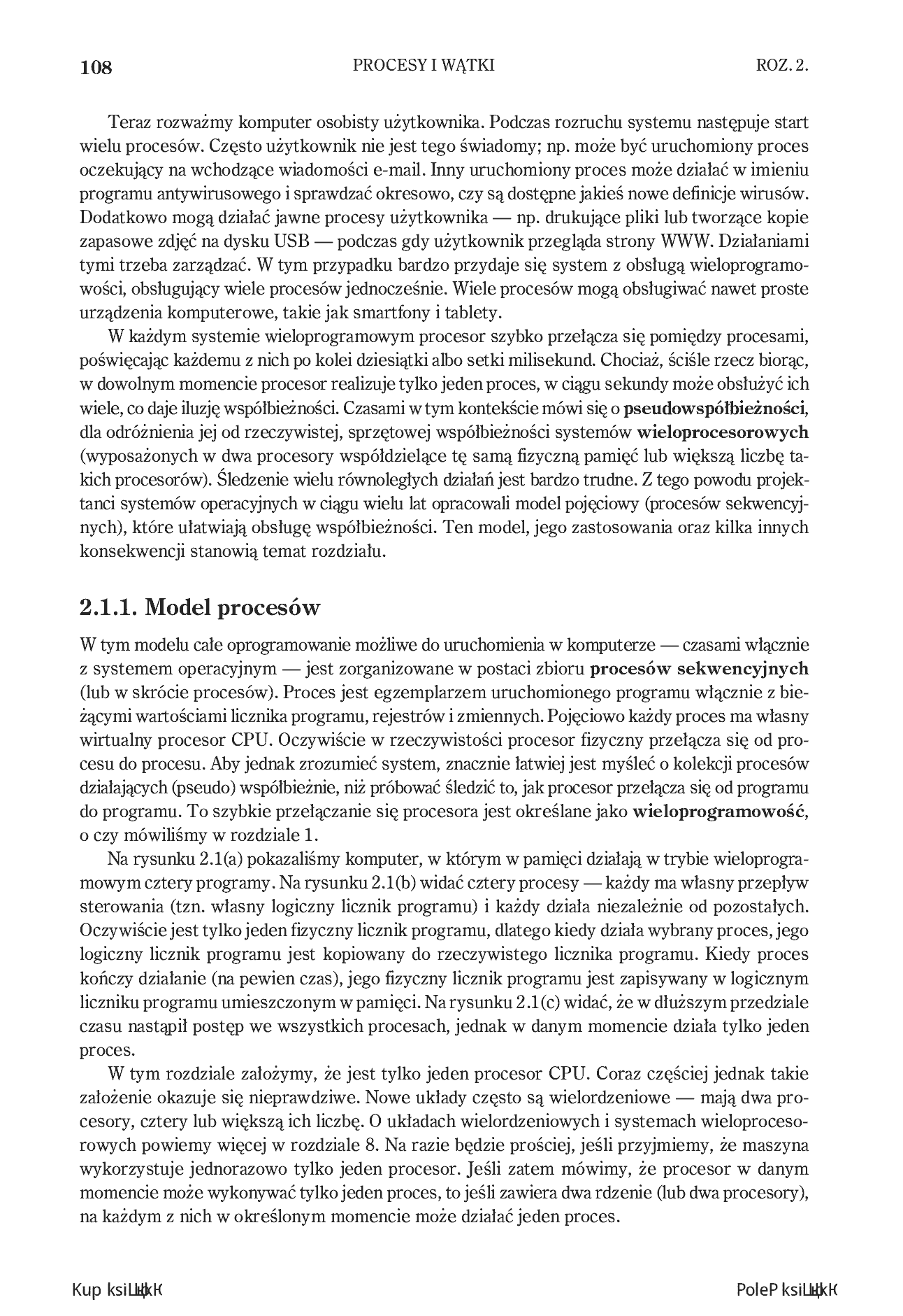 Fragment „Systemy operacyjne. Wydanie V” — strona 20 z 30