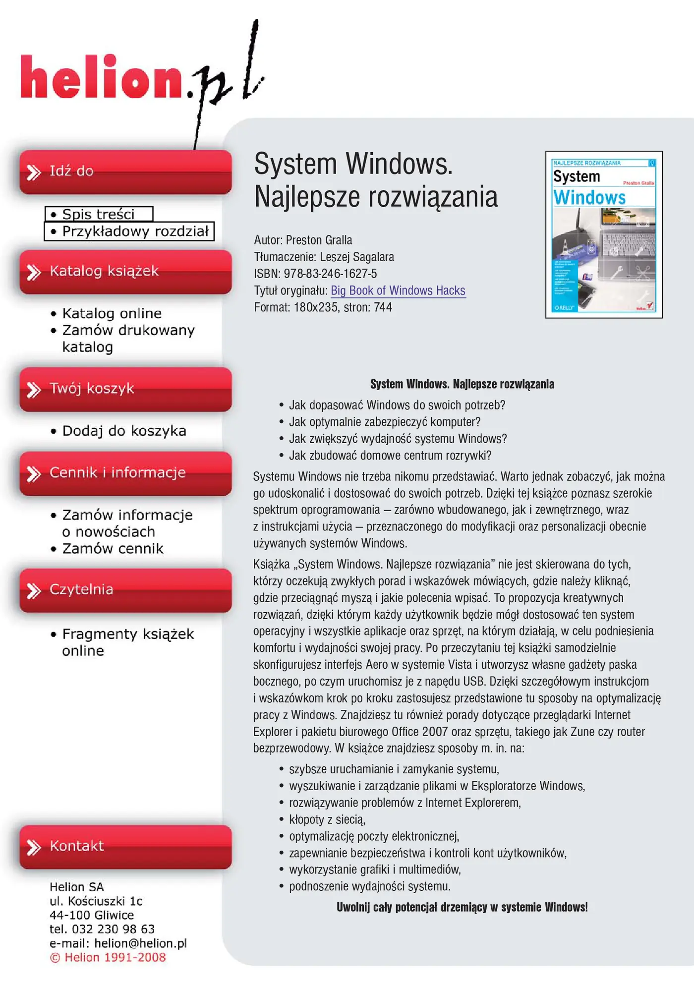 Fragment „System Windows. Najlepsze rozwiązania” — strona 1 z 30