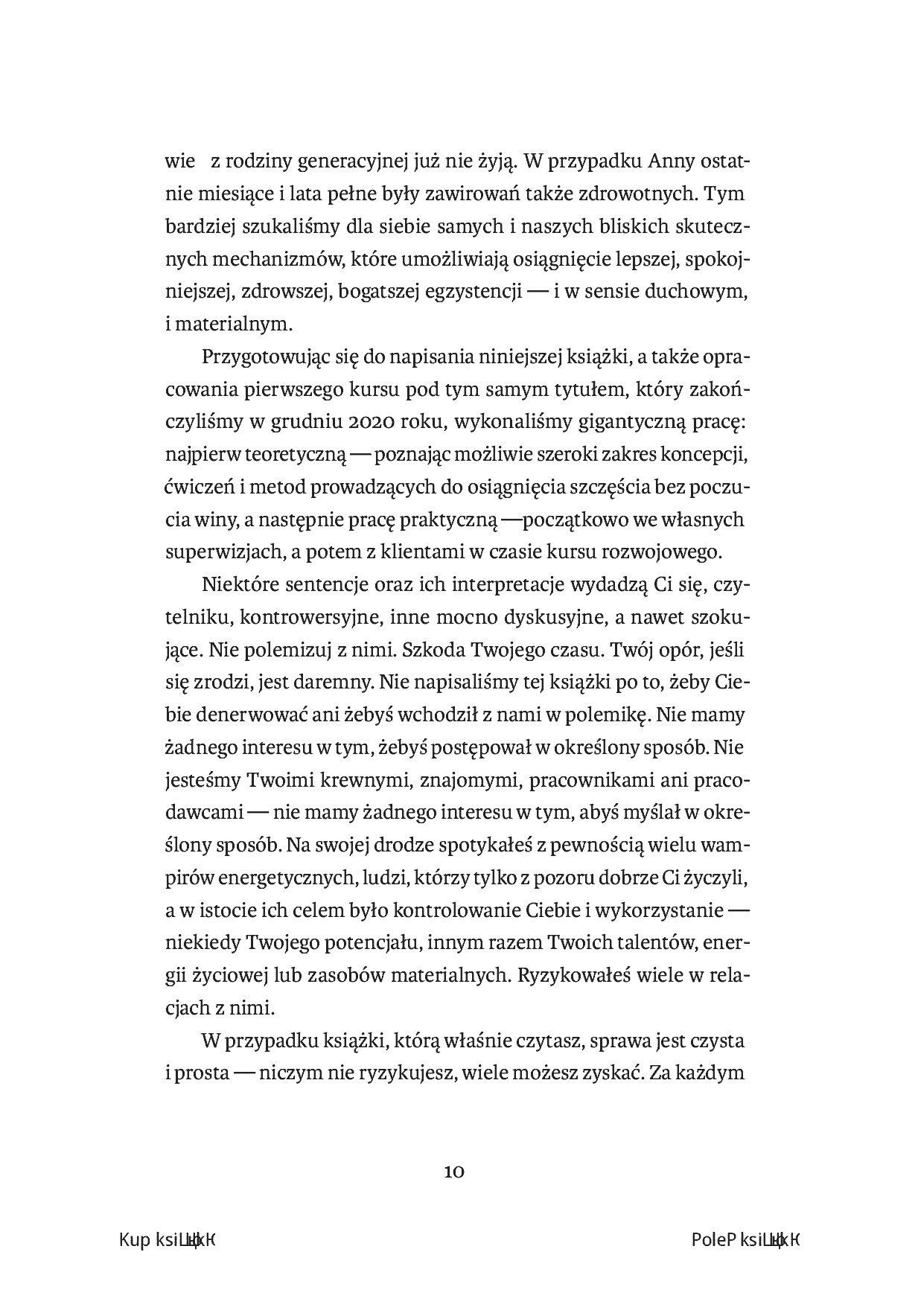 Fragment „Szczęśliwa bez winy. Jak uwolnić się od poczucia winy i odnaleźć drogę do szczęścia” — strona 10 z 26