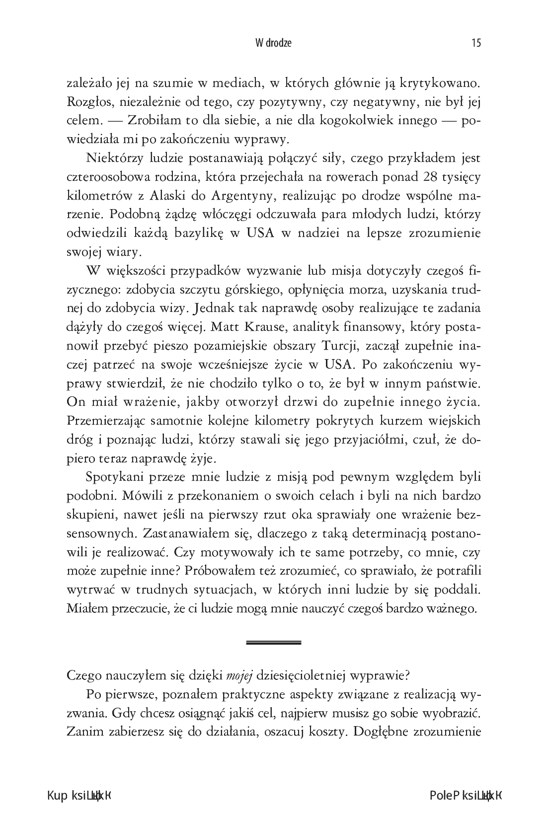 Fragment „Szczęście w poszukiwaniach. Znajdź cel, który nada sens Twojemu życiu” — strona 13 z 16