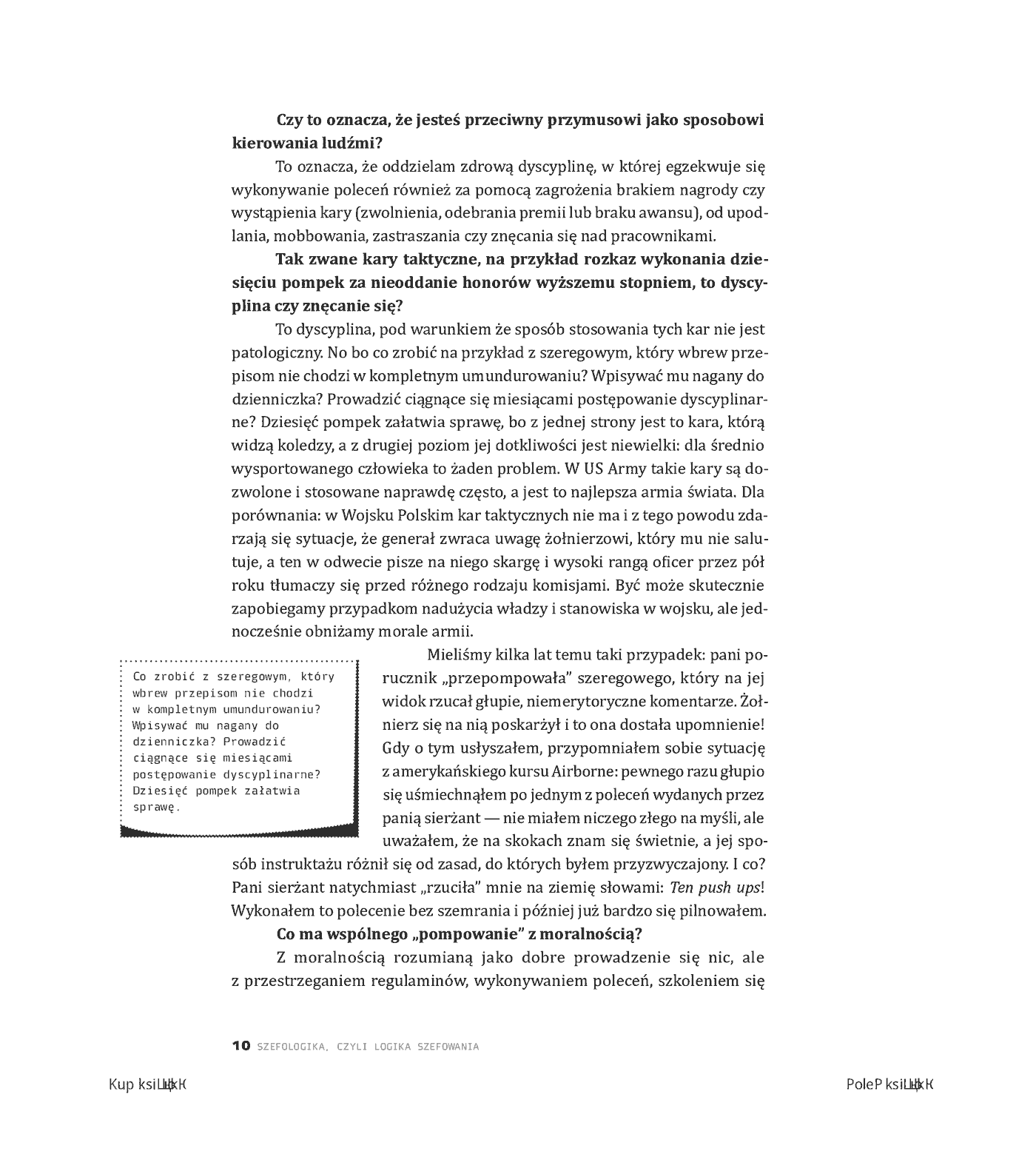Fragment „Szefologika, czyli logika szefowania. Wydanie 2 rozszerzone” — strona 8 z 18