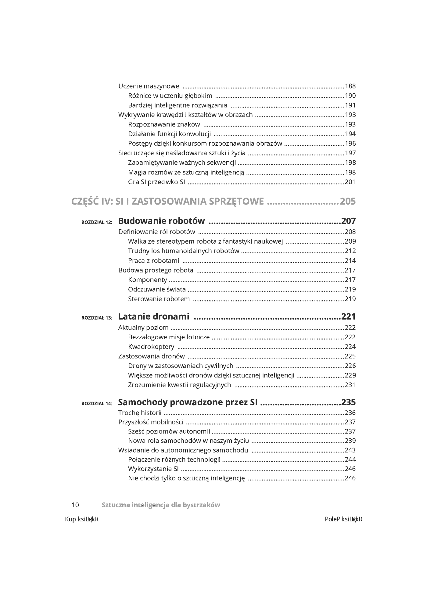 Fragment „Sztuczna inteligencja dla bystrzaków” — strona 8 z 30