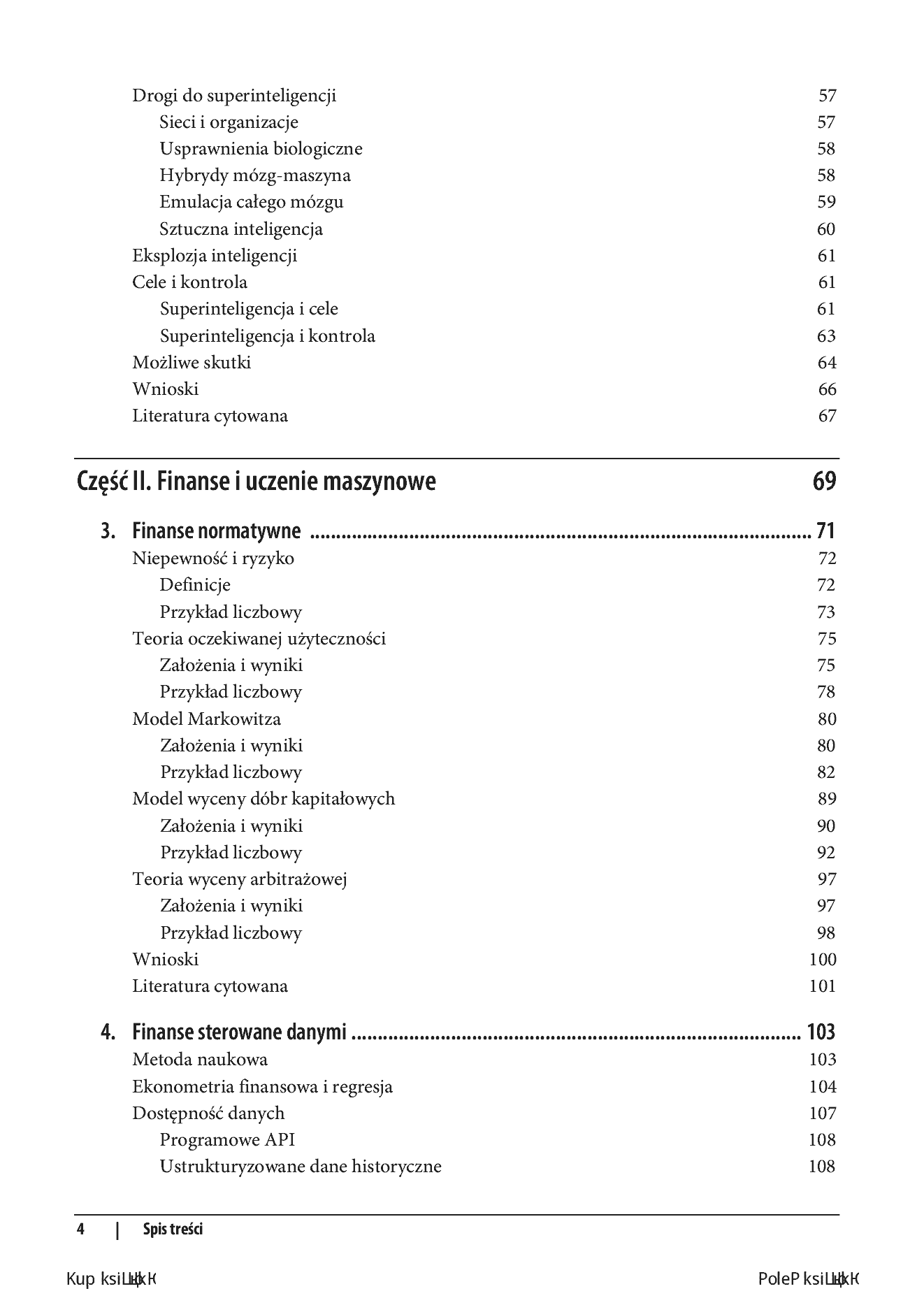 Fragment „Sztuczna inteligencja w finansach. Używaj języka Python do projektowania i wdrażania algorytmów AI” — strona 4 z 30
