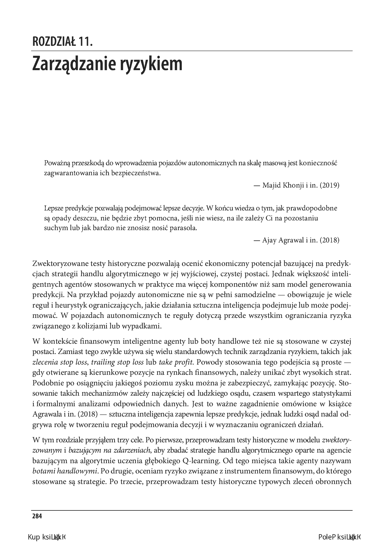 Fragment „Sztuczna inteligencja w finansach. Używaj języka Python do projektowania i wdrażania algorytmów AI” — strona 10 z 30