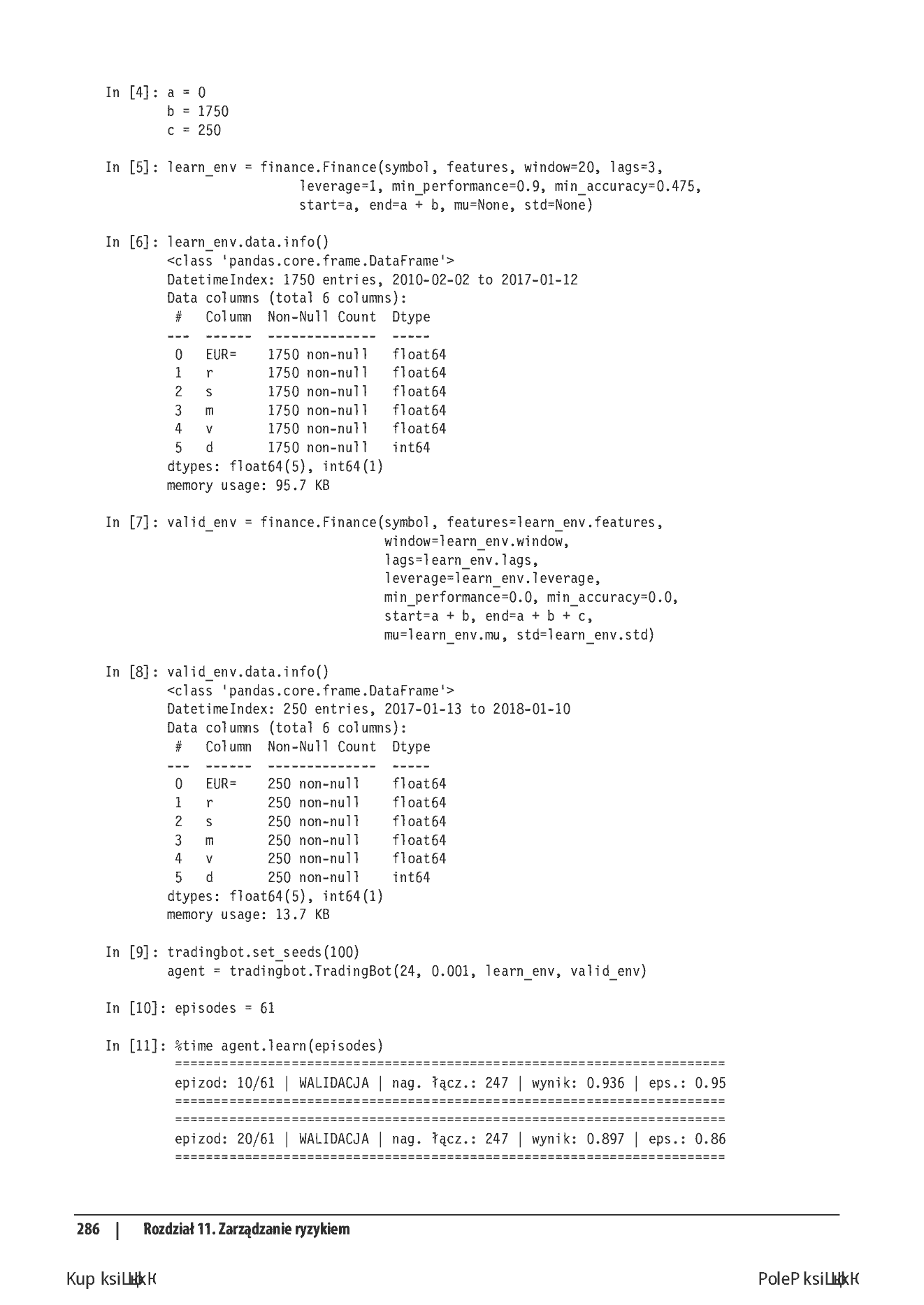 Fragment „Sztuczna inteligencja w finansach. Używaj języka Python do projektowania i wdrażania algorytmów AI” — strona 12 z 30