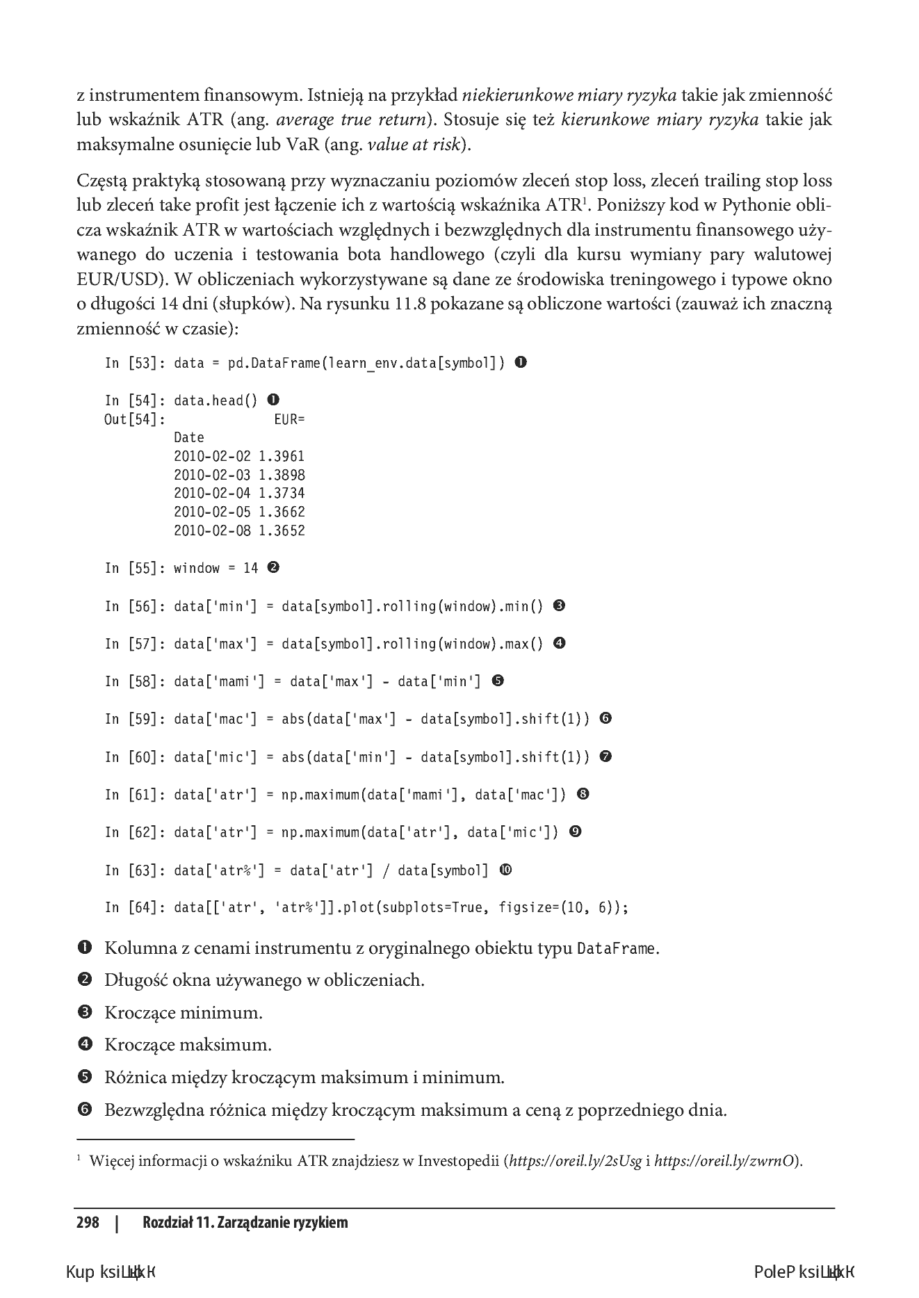 Fragment „Sztuczna inteligencja w finansach. Używaj języka Python do projektowania i wdrażania algorytmów AI” — strona 24 z 30