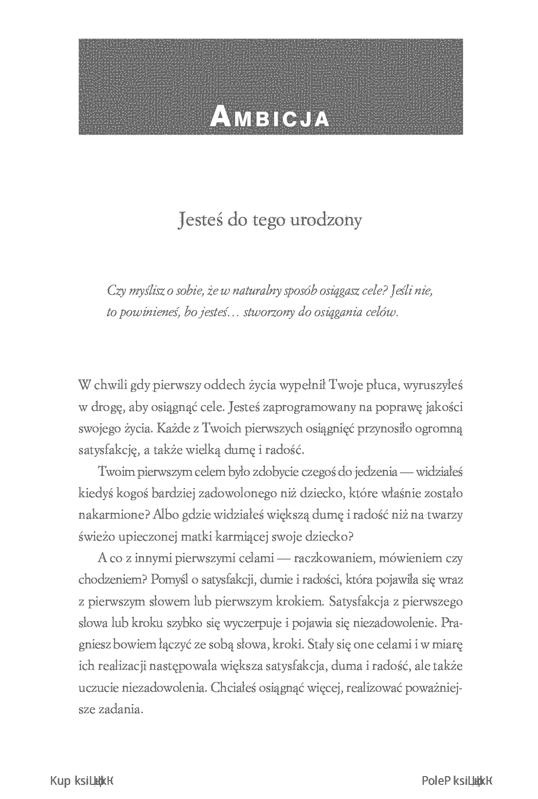 Fragment „Sztuka rozwoju osobistego. Poznaj zasady najlepszego nauczyciela dobrobytu w Ameryce” — strona 11 z 20