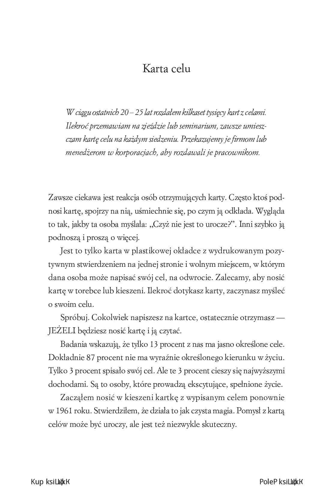 Fragment „Sztuka rozwoju osobistego. Poznaj zasady najlepszego nauczyciela dobrobytu w Ameryce” — strona 15 z 20