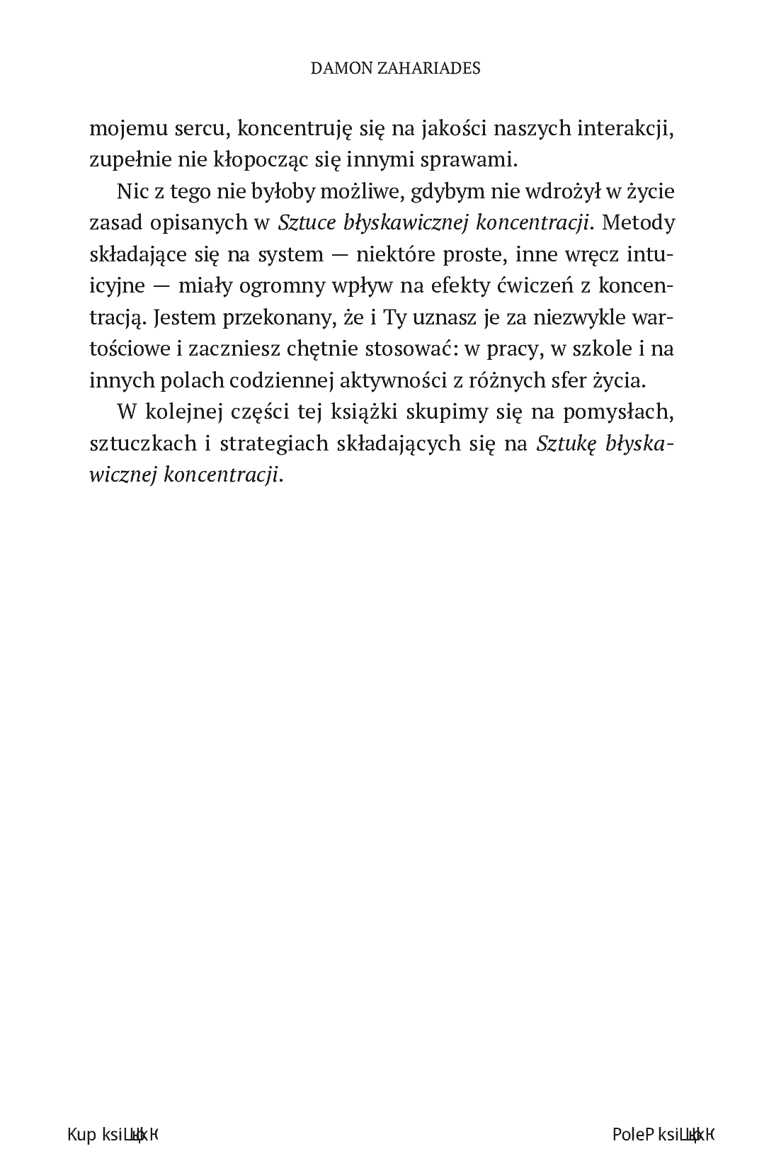 Fragment „Sztuka błyskawicznej koncentracji. Mistrzostwo w zarządzaniu uwagą” — strona 12 z 14