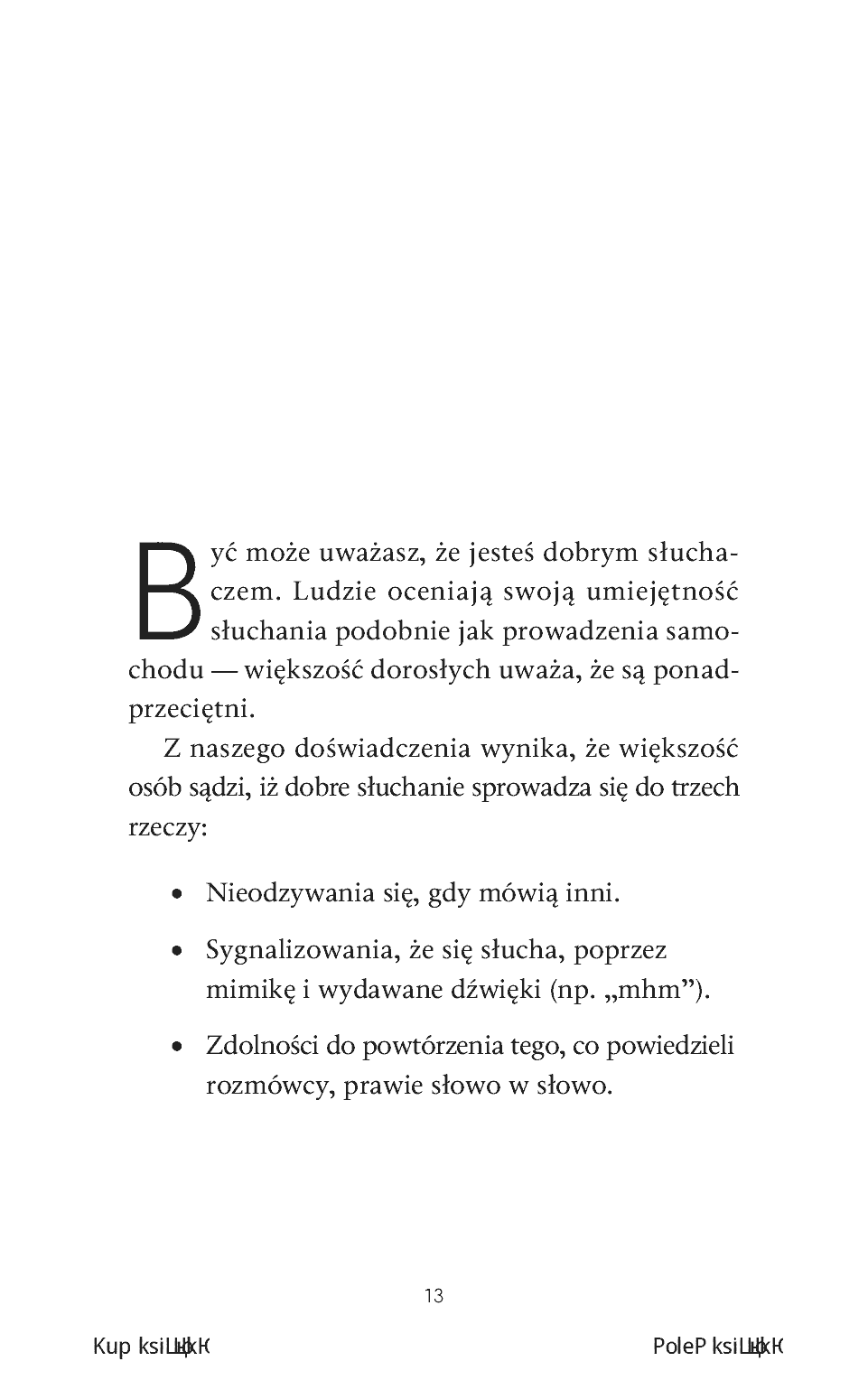 Fragment „Sztuka aktywnego słuchania. Inteligencja emocjonalna. Harvard Business Review” — strona 11 z 22