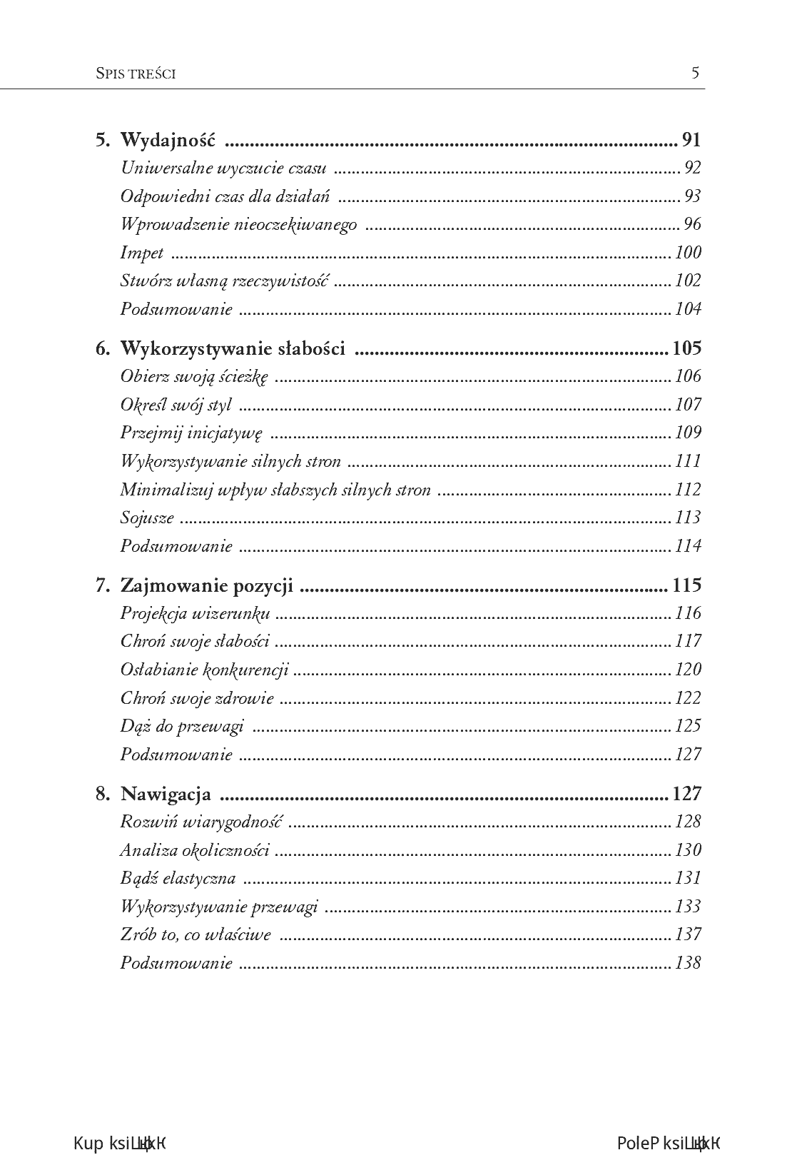 Fragment „Sztuka wojny dla kobiet. Jak wygrywać bez walki” — strona 5 z 24
