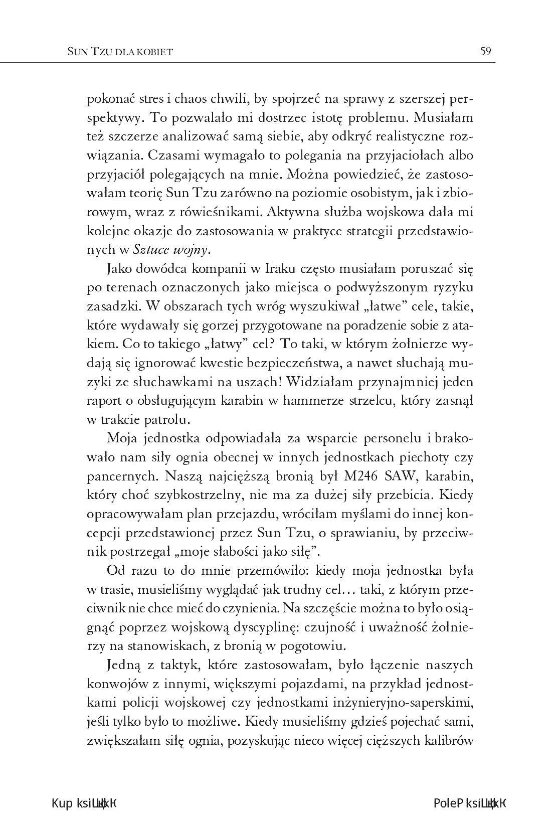 Fragment „Sztuka wojny dla kobiet. Jak wygrywać bez walki” — strona 21 z 24