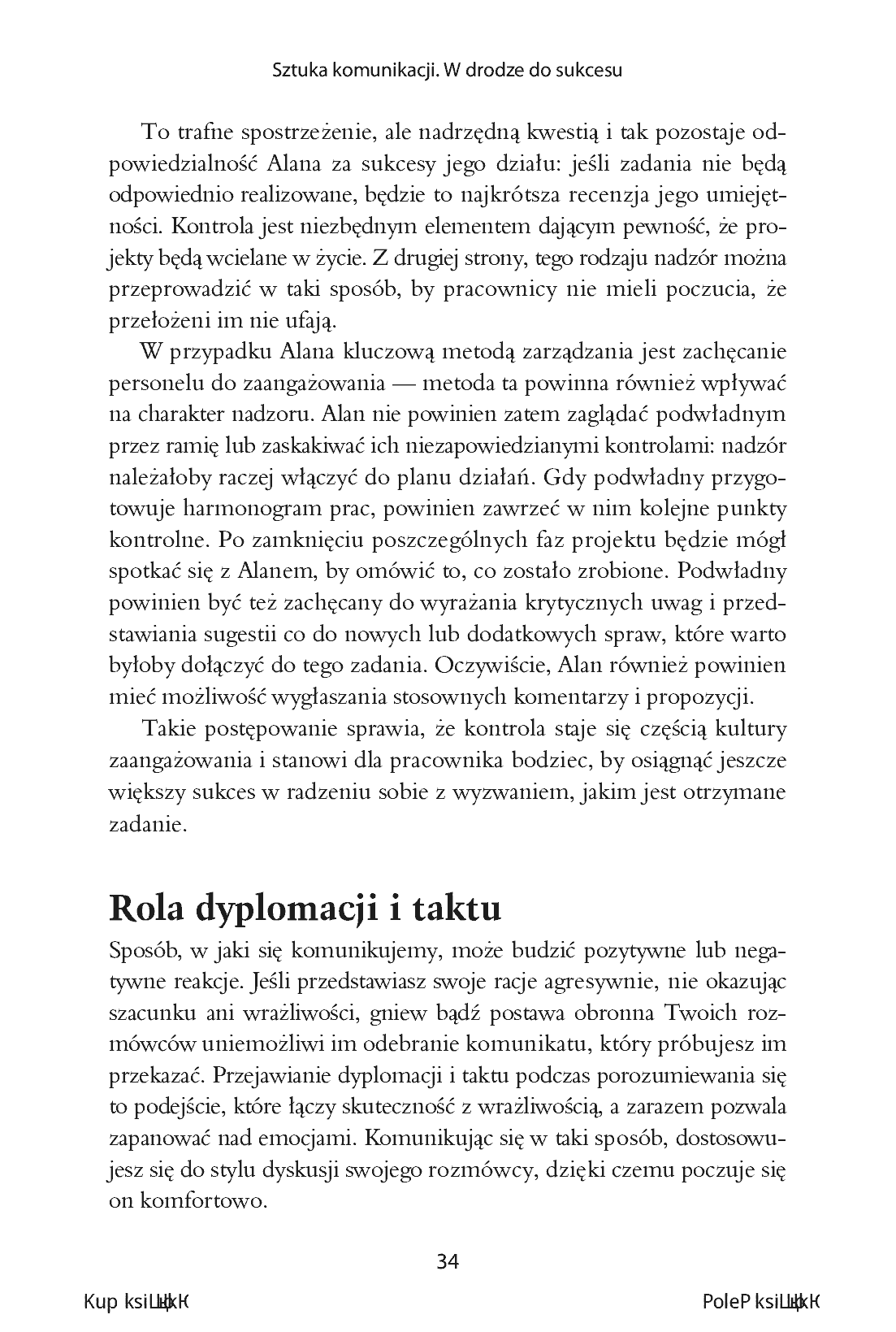 Fragment „Sztuka komunikacji. W drodze do sukcesu” — strona 29 z 30