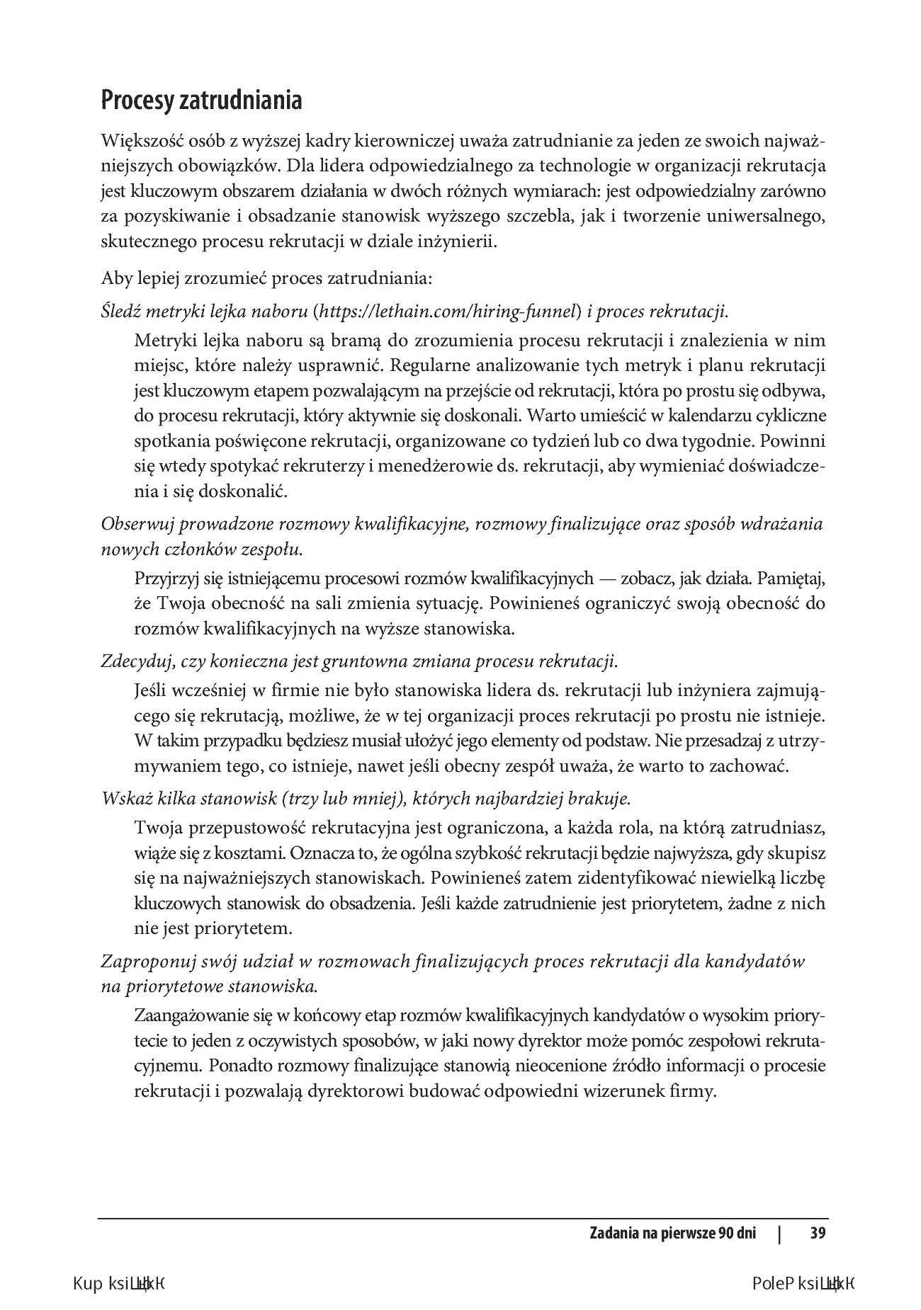 Fragment „Sztuka przywództwa technicznego. Jak zostać skutecznym dyrektorem inżynierii” — strona 21 z 26