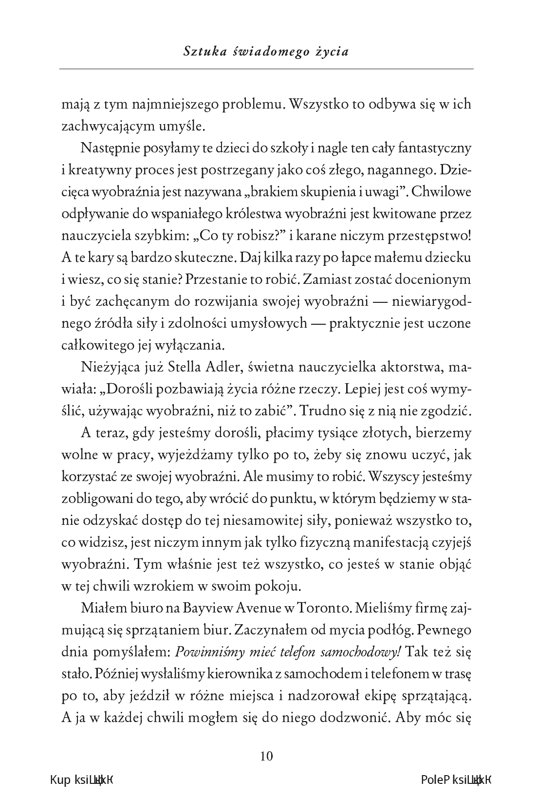 Fragment „Sztuka świadomego życia” — strona 6 z 14
