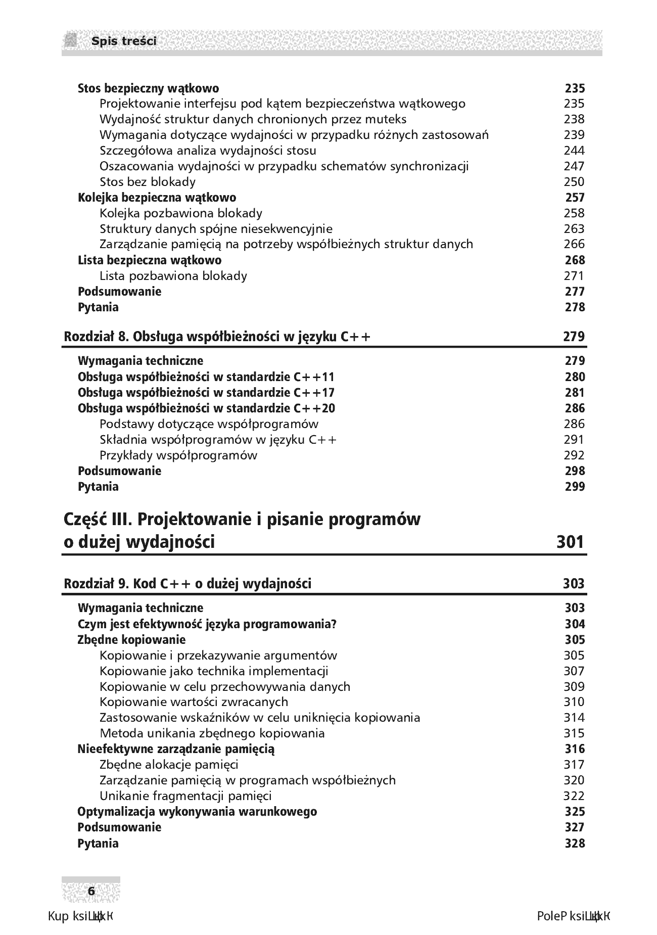 Fragment „Sztuka tworzenia wydajnego kodu. Przewodnik po zaawansowanych technikach wykorzystywania sprzętu i kompilatorów” — strona 6 z 24