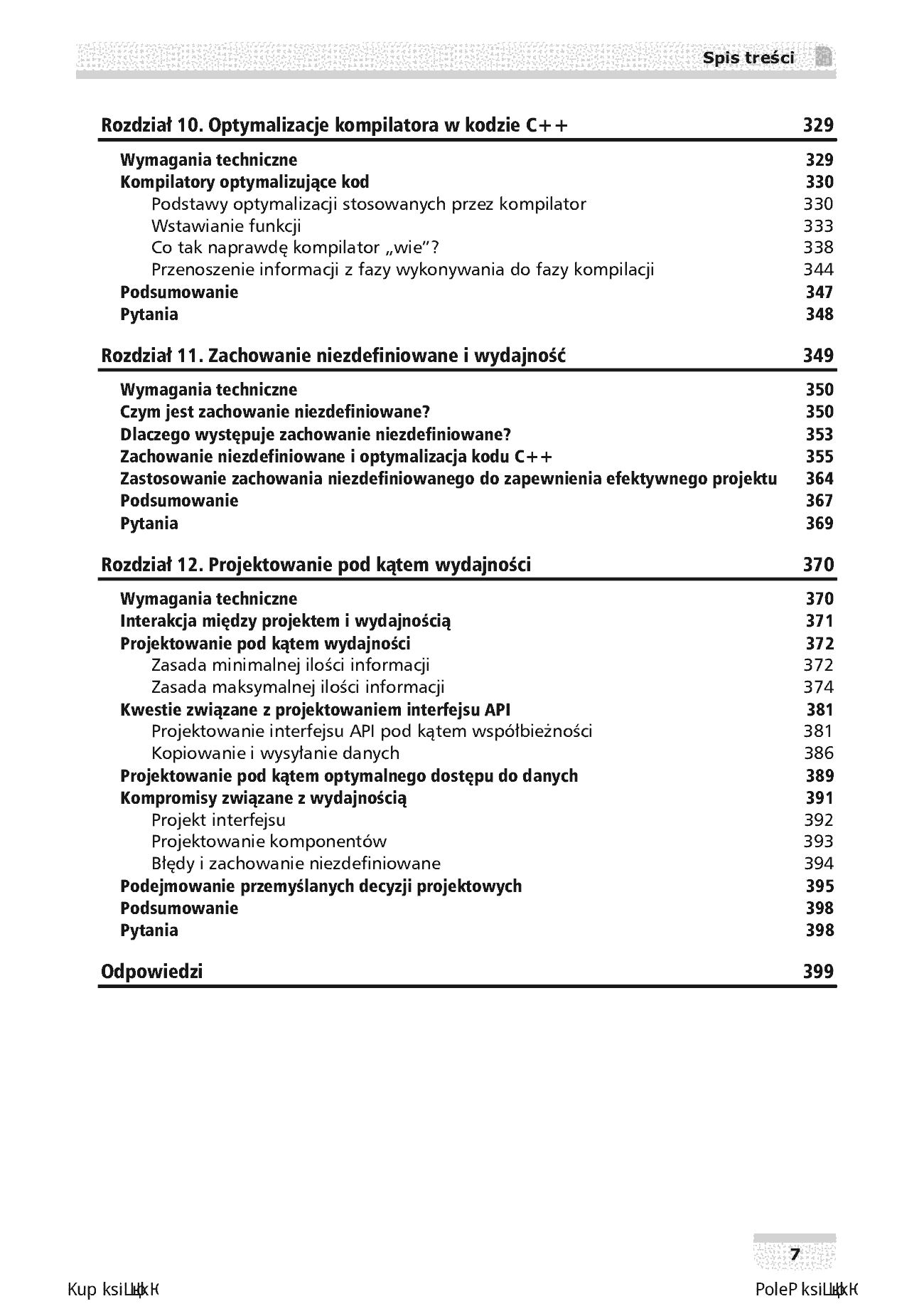 Fragment „Sztuka tworzenia wydajnego kodu. Przewodnik po zaawansowanych technikach wykorzystywania sprzętu i kompilatorów” — strona 7 z 24