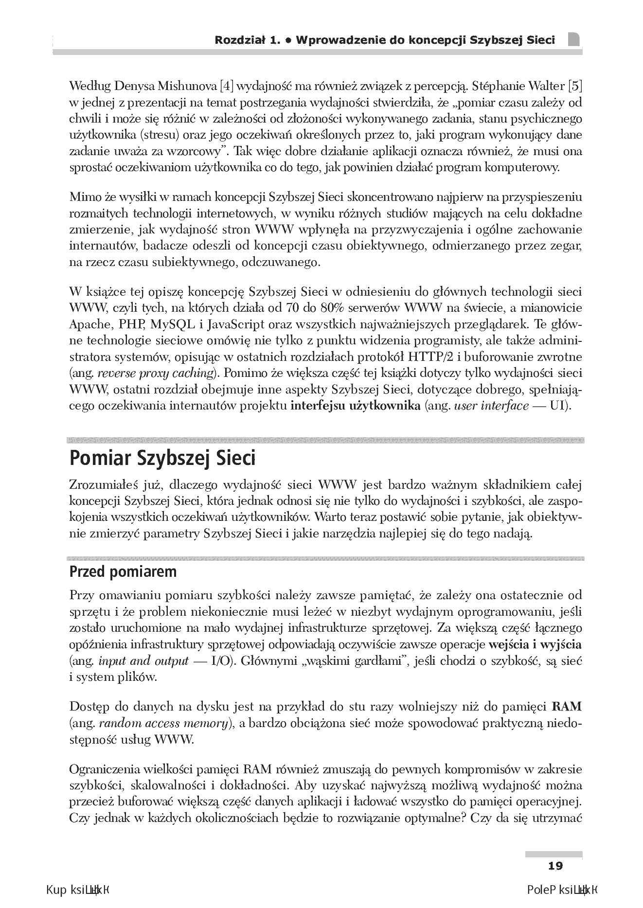 Fragment „Szybsza Sieć z językami PHP, MySQL i JavaScript. Zaawansowane aplikacje z wykorzystaniem najnowszych technologii” — strona 9 z 30