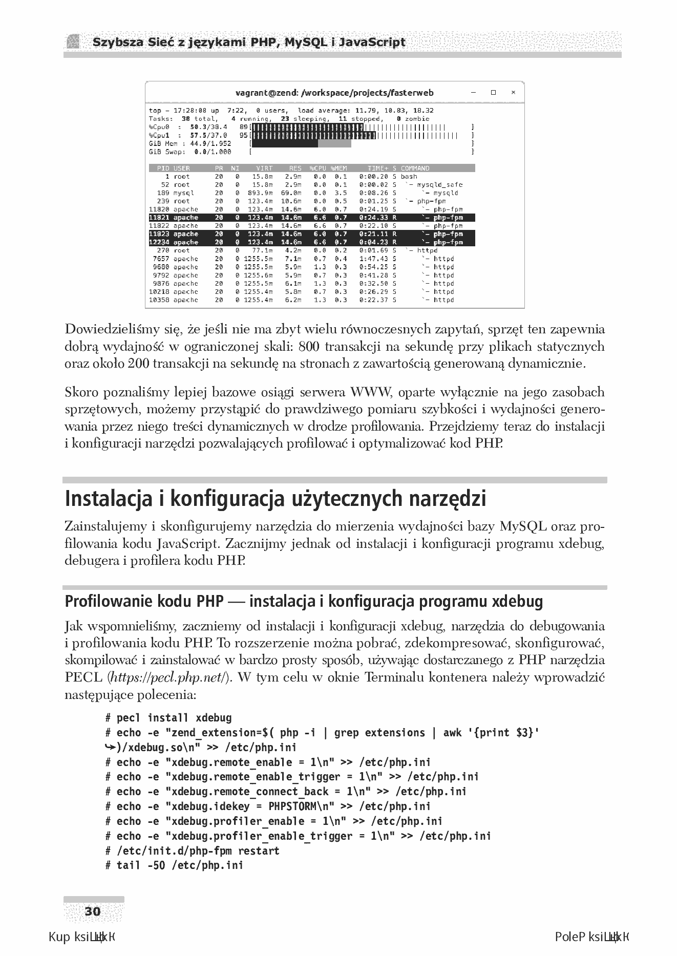 Fragment „Szybsza Sieć z językami PHP, MySQL i JavaScript. Zaawansowane aplikacje z wykorzystaniem najnowszych technologii” — strona 20 z 30