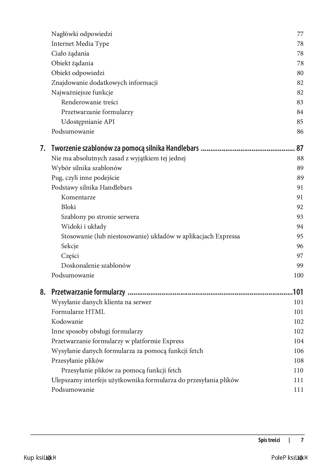 Fragment „Tworzenie aplikacji internetowych z użyciem Node i Express. Korzystanie ze stosu JavaScript. Wydanie II” — strona 5 z 22