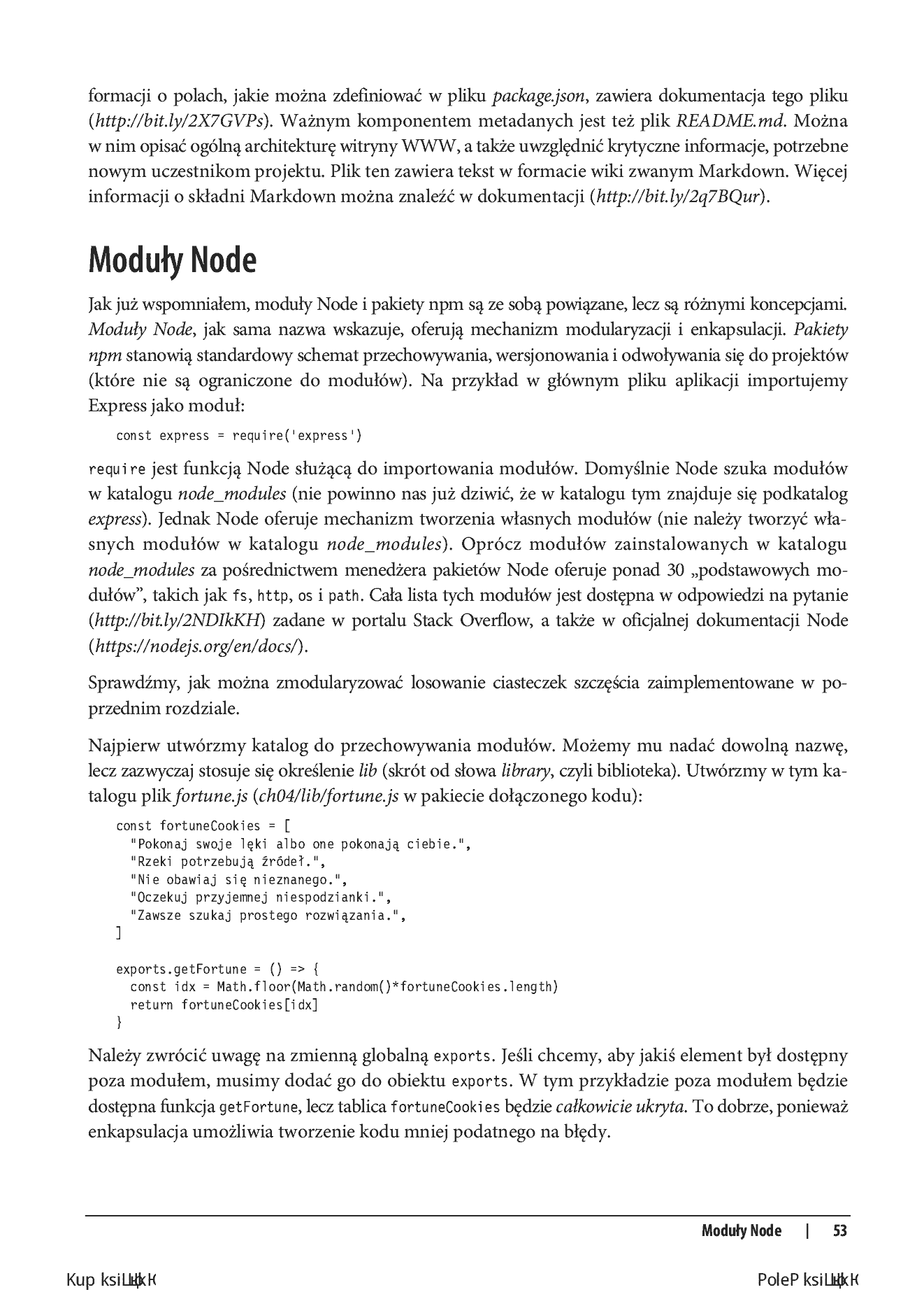 Fragment „Tworzenie aplikacji internetowych z użyciem Node i Express. Korzystanie ze stosu JavaScript. Wydanie II” — strona 17 z 22
