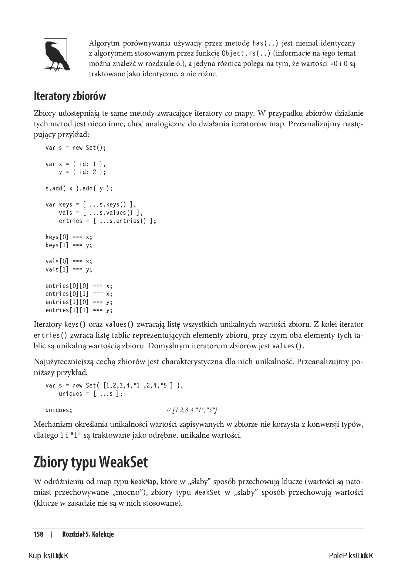 Fragment „Tajniki języka JavaScript. ECMAScript 6 i dalej” — strona 16 z 24
